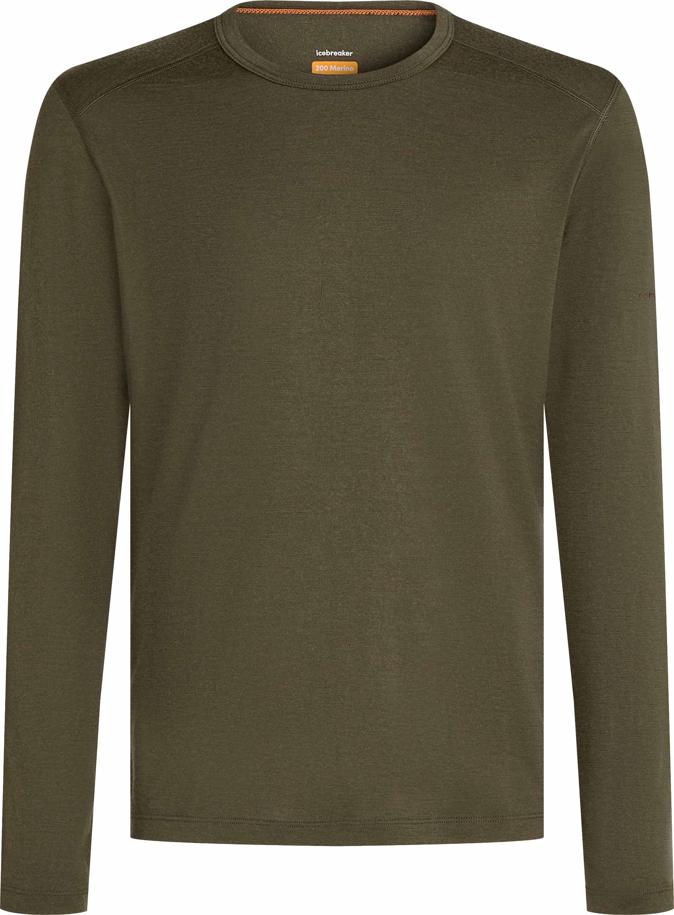 M Merino 200 Oasis LS Crewe Dk Loden + Icebreaker