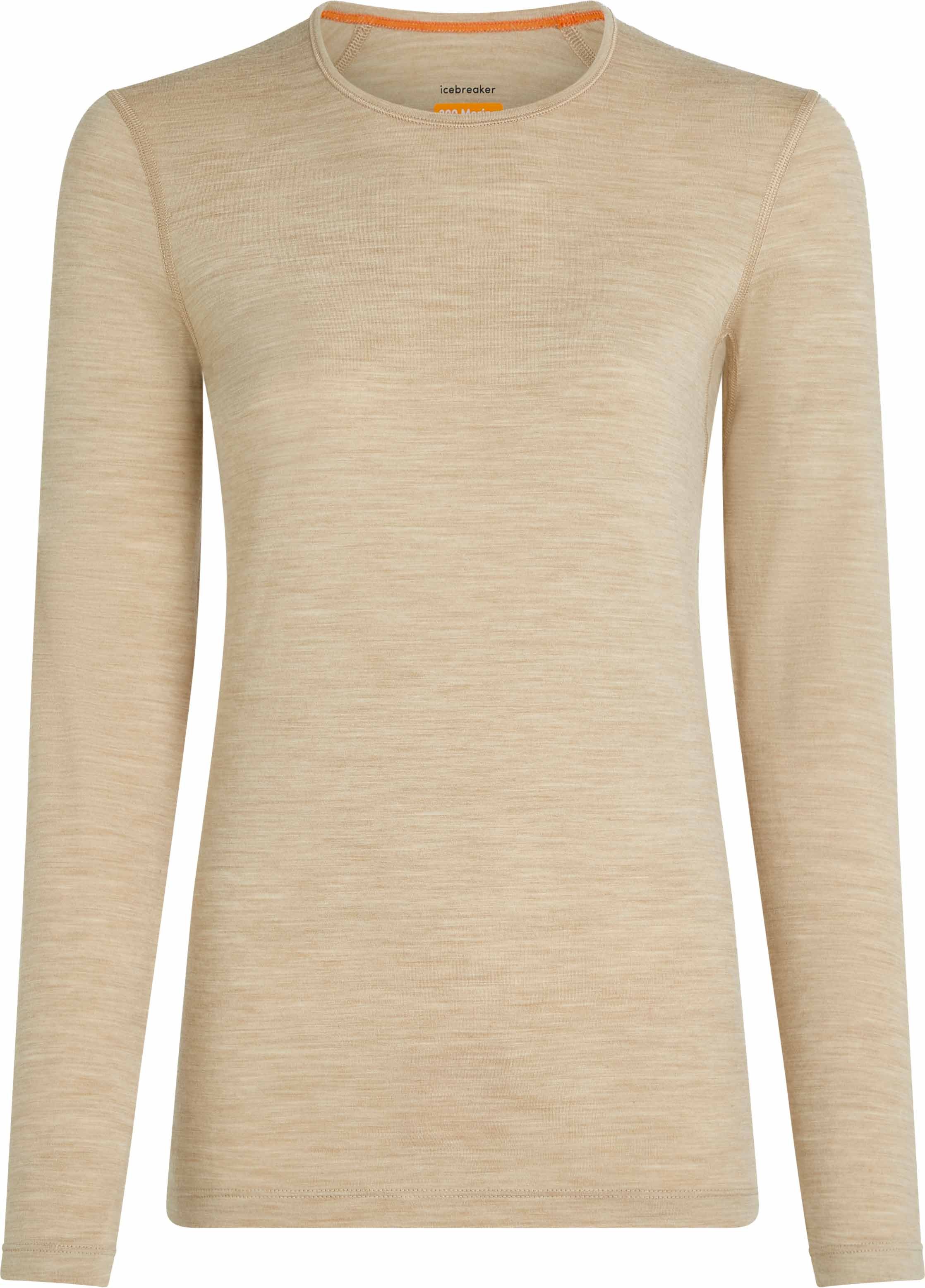 W Merino 200 Oasis LS Crewe Bay Heather + Icebreaker