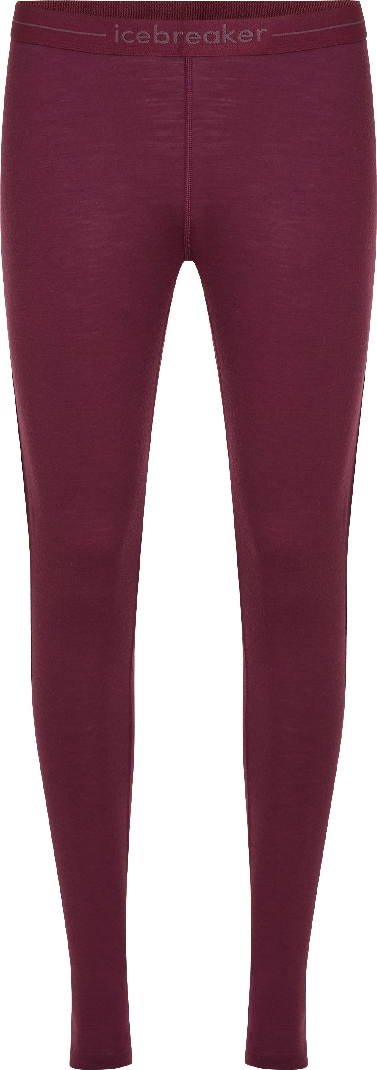 W Merino 200 Oasis Leggings Dk Berry + Icebreaker