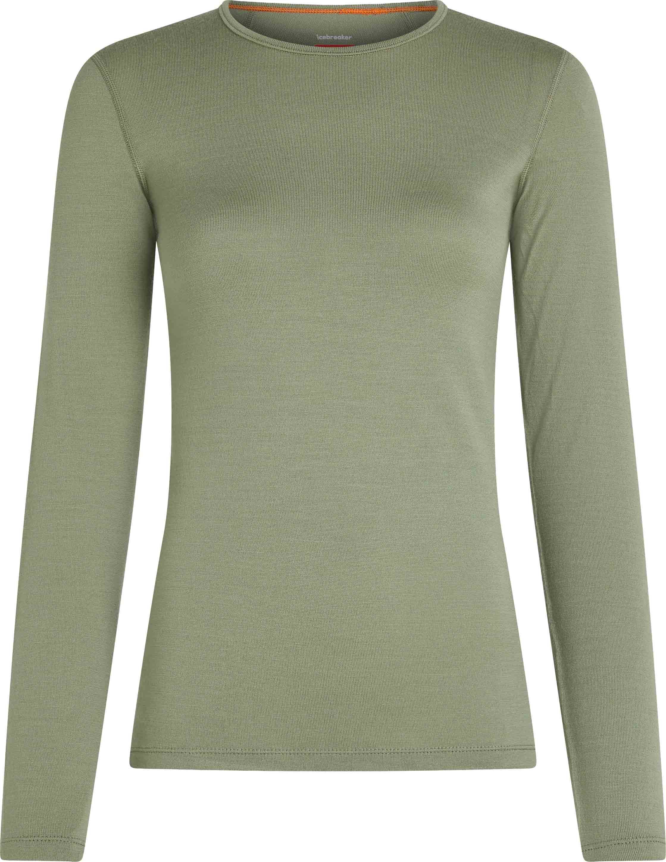 W Merino 260 Oasis LS Crewe Lichen + Icebreaker