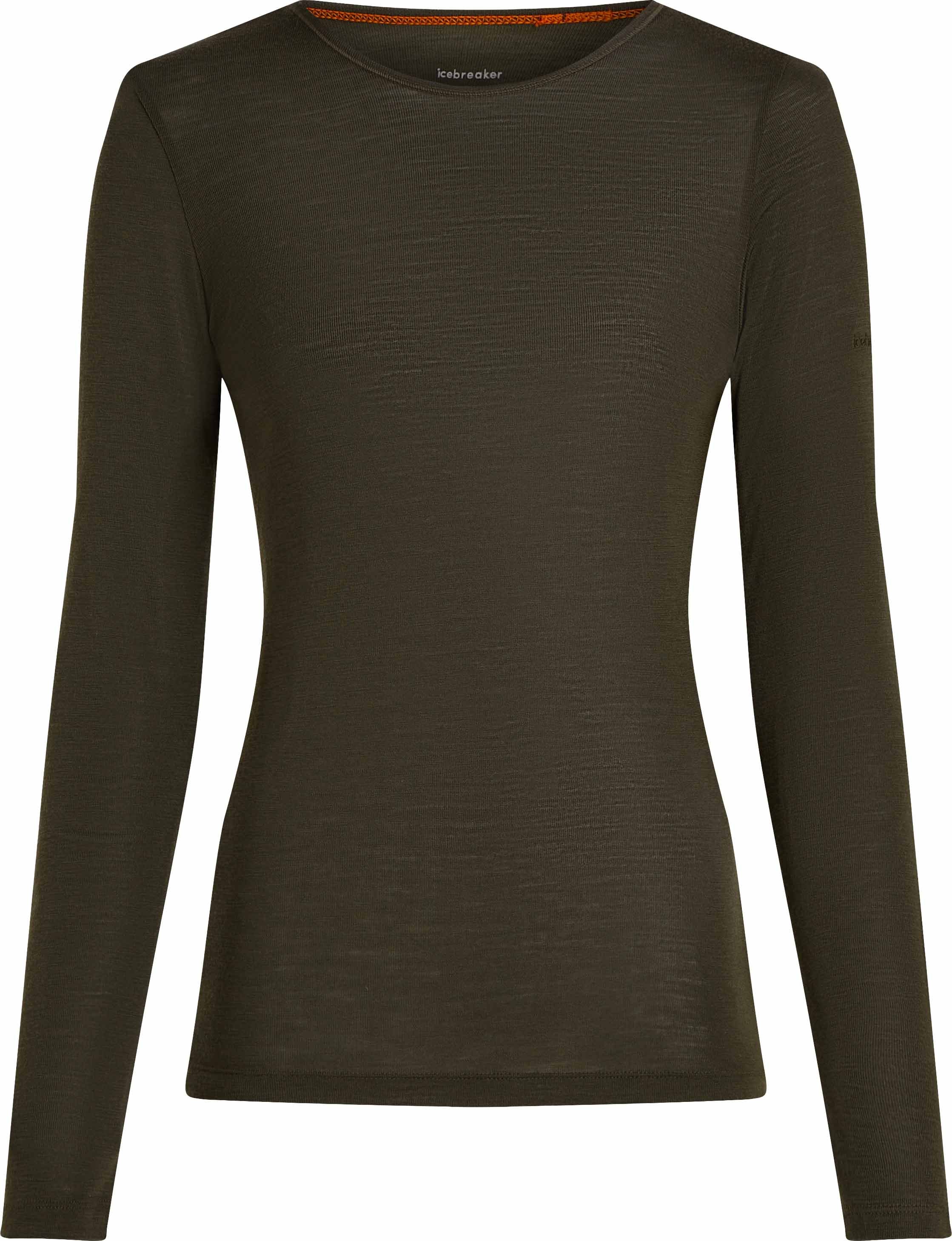 W Merino 175 Everyday LS Crewe Dk Loden + Icebreaker