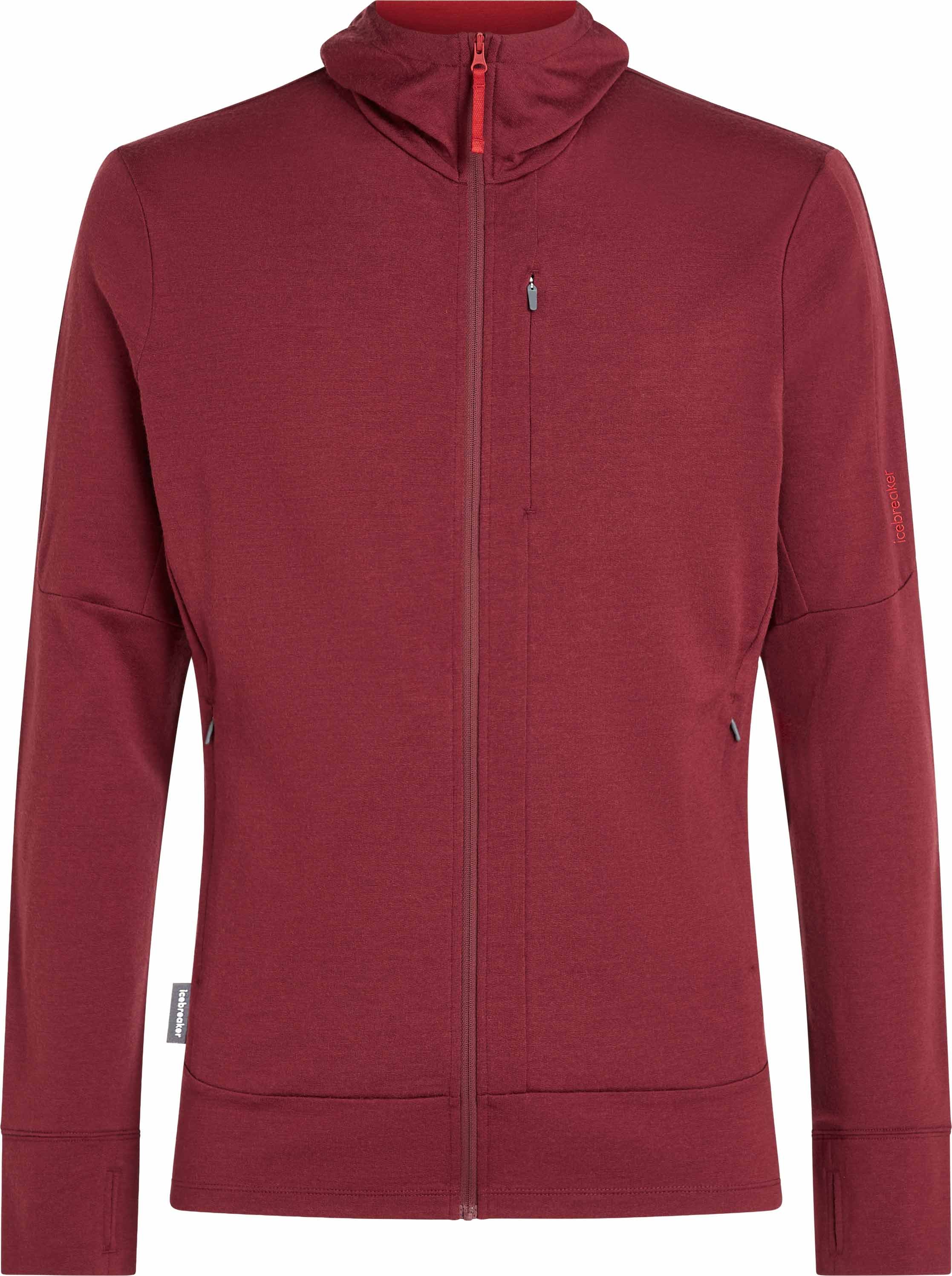 M Merino 260 Quantum LS Zip Hoodie Port Agate + Icebreaker