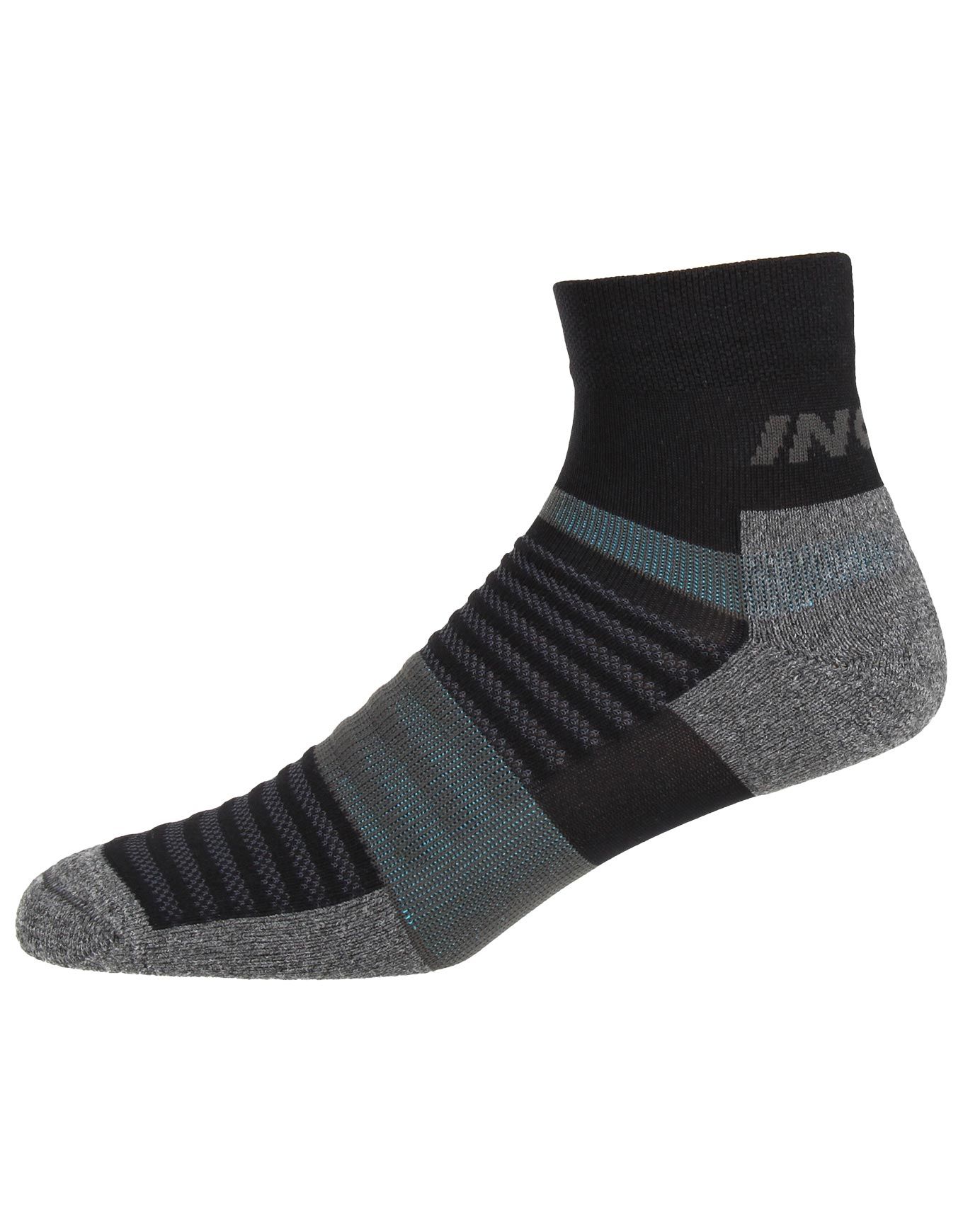 Active Mid Sock Black + INOV 8