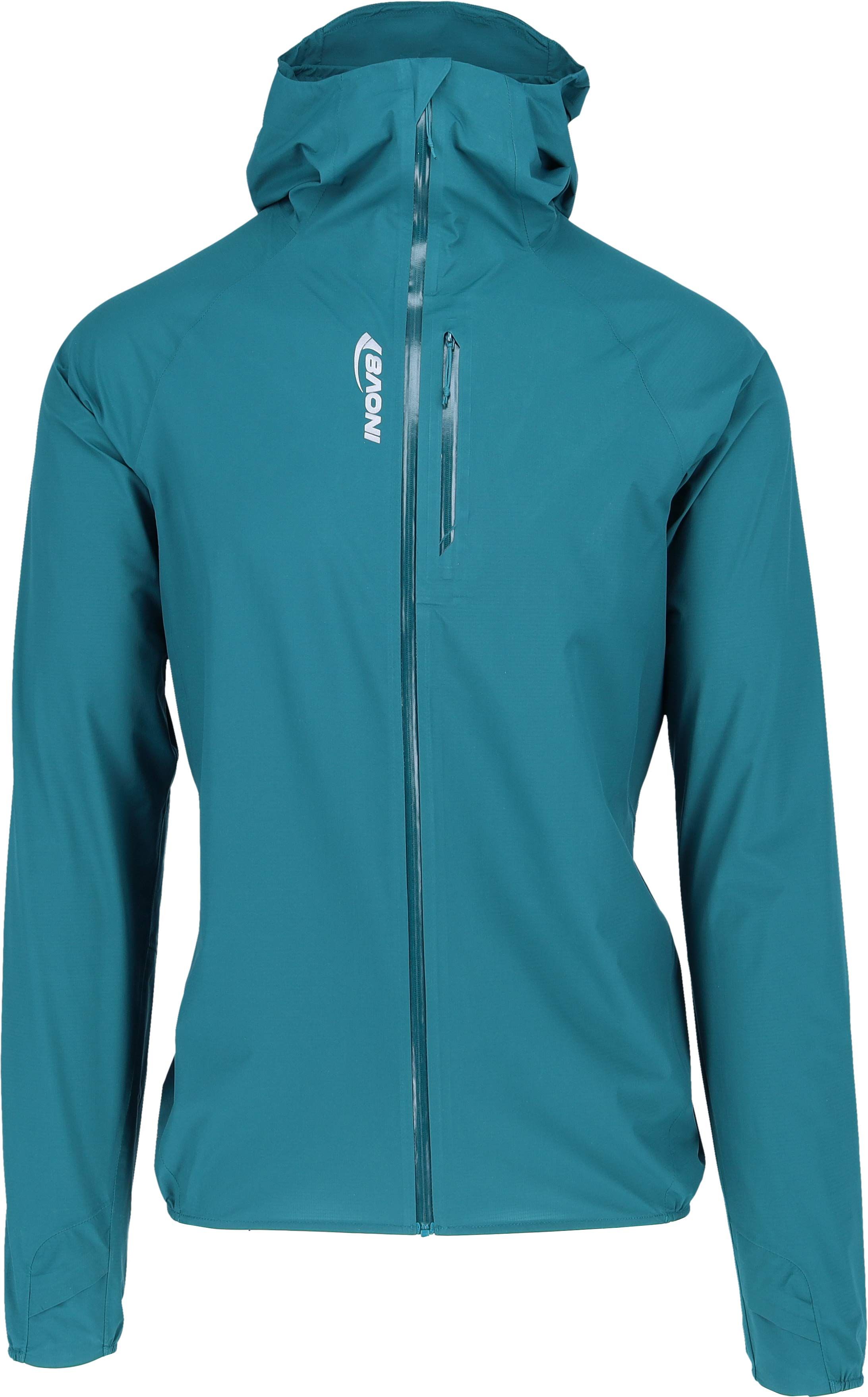 Stormshell M Dark Teal + Inov 8