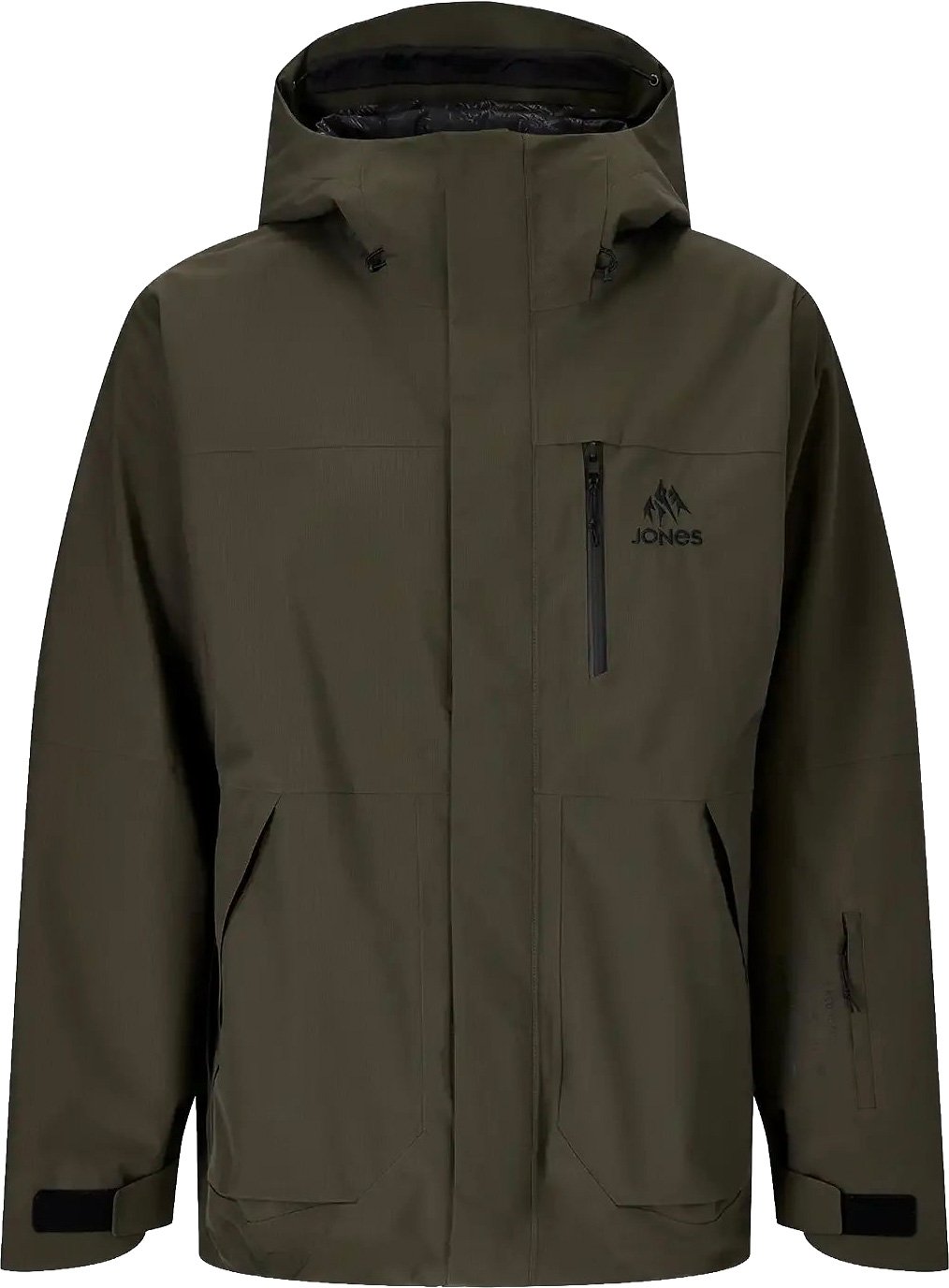 MTN Surf Insulated Jacket Midnight Green + Jones Snowboards