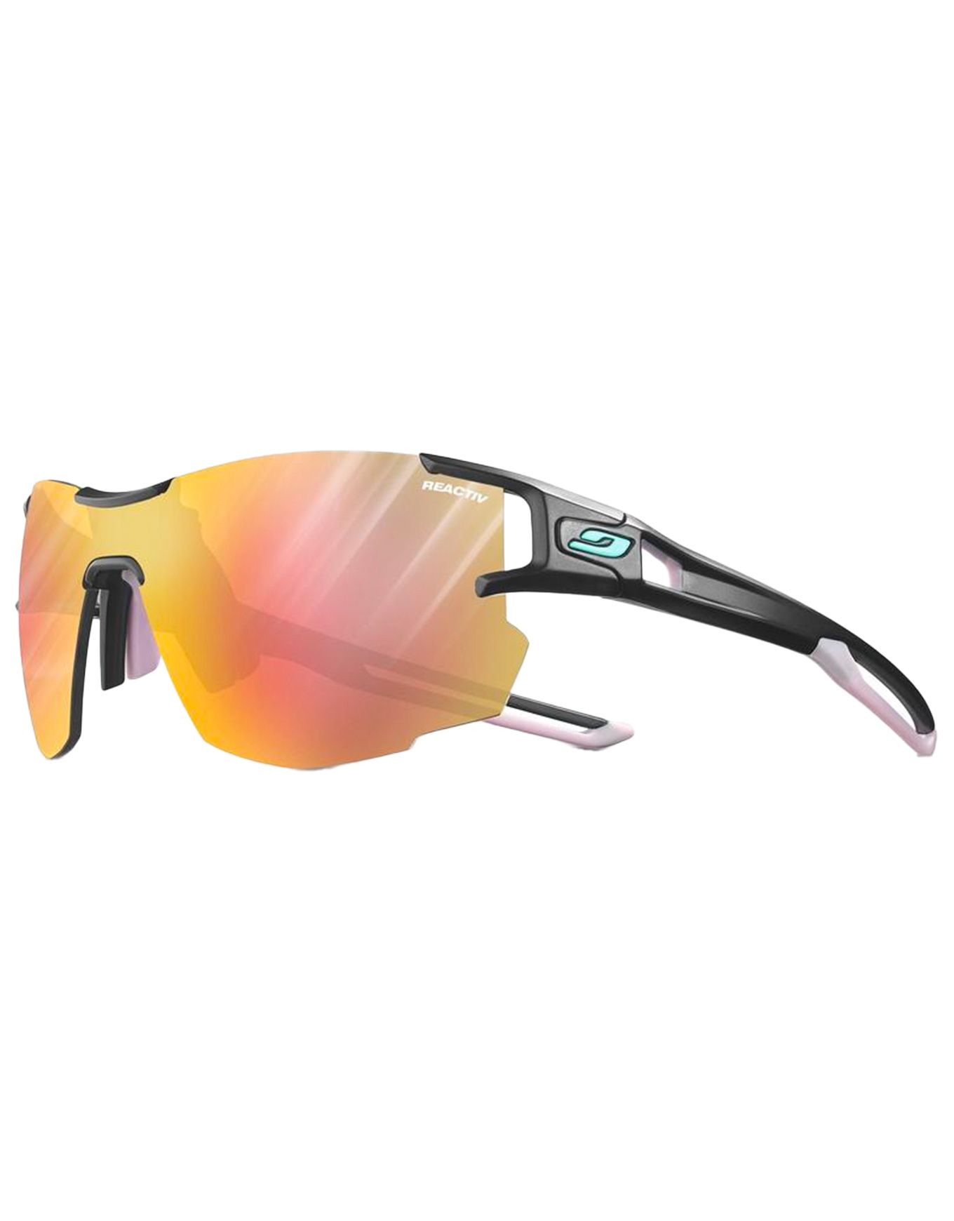 Aerolite Noir/Rose Pastel Reactiv 1-3 Light Amplifier + Julbo