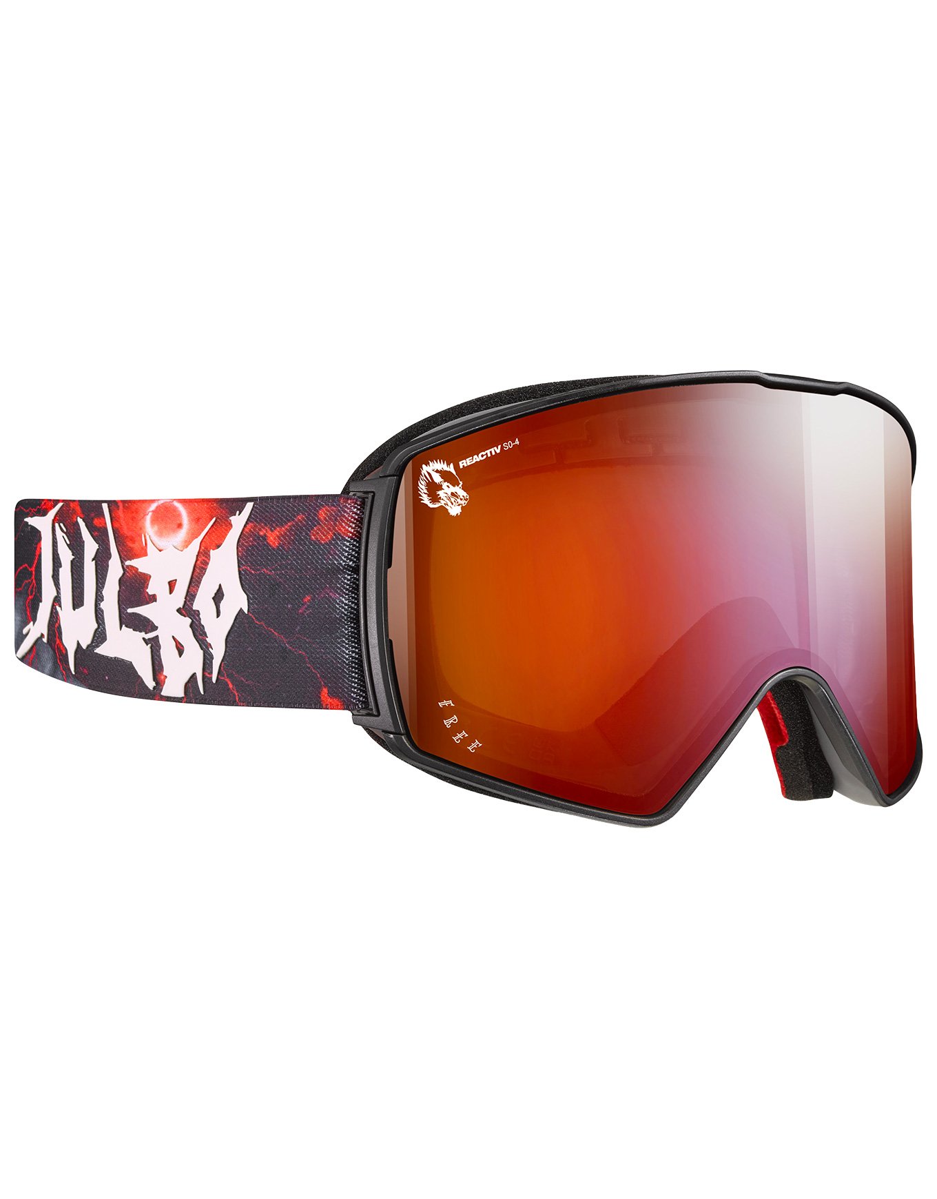 Launcher Reactiv HC 0-4 Black/Red + Julbo