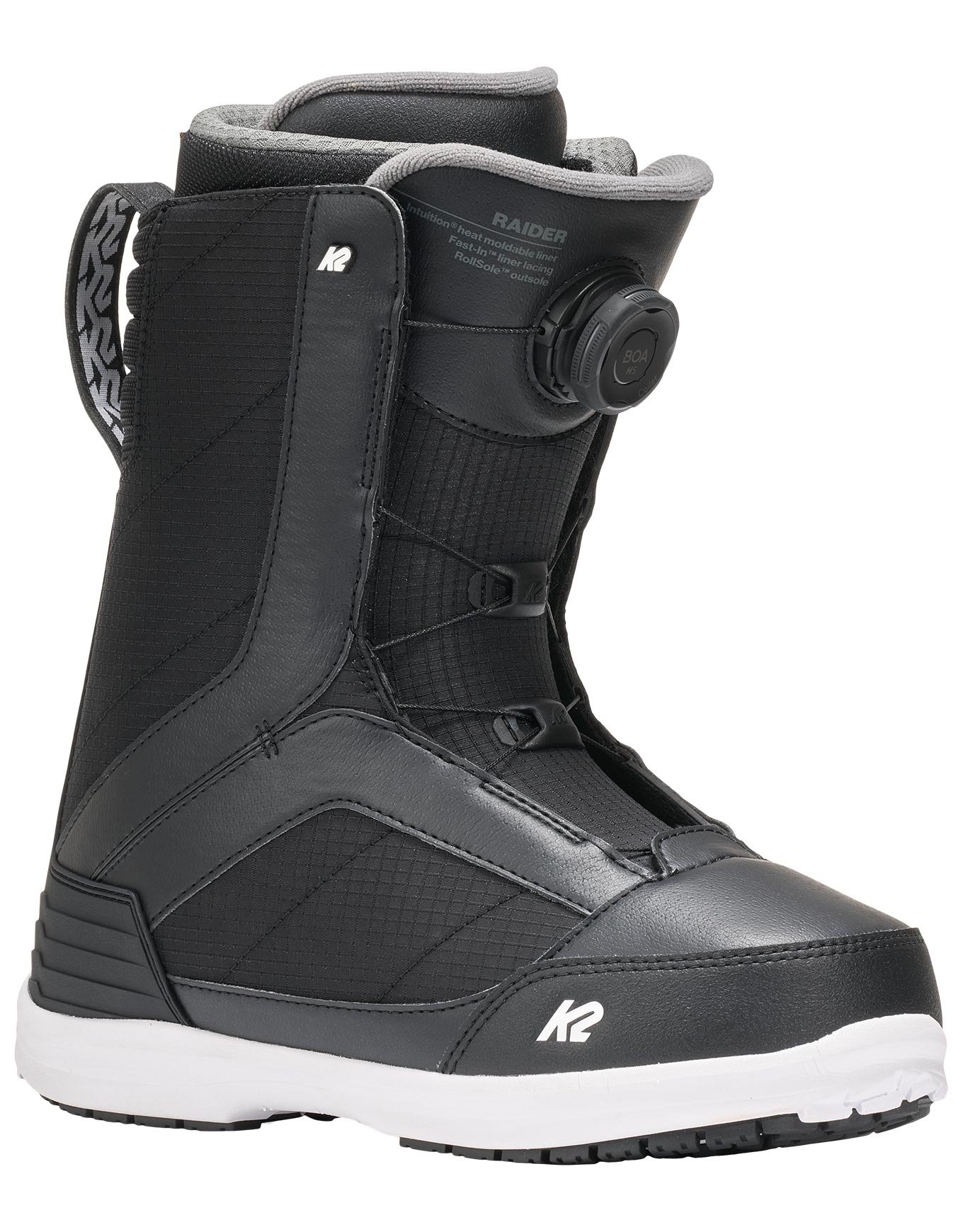 Raider Black + K2 Snowboard