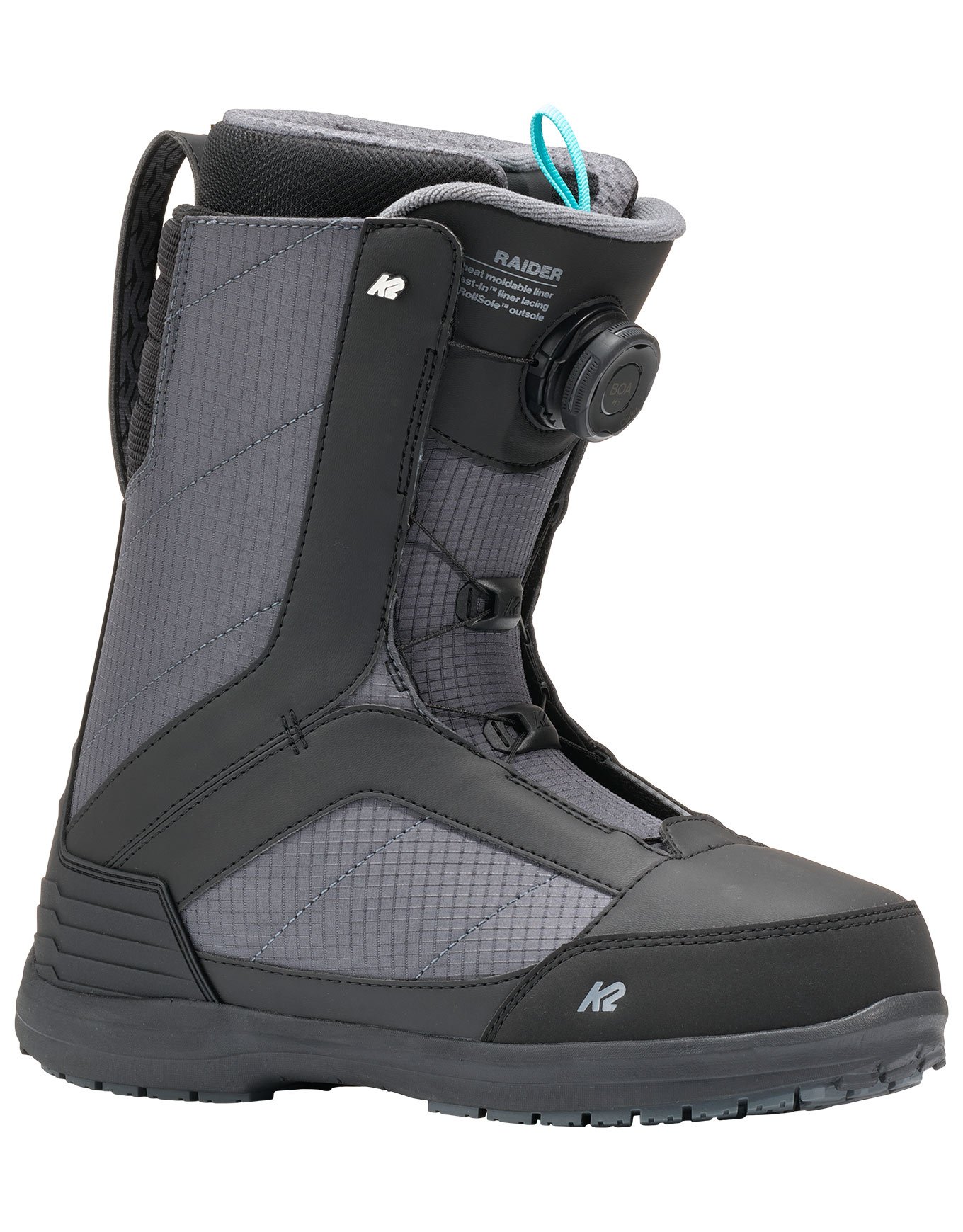 Raider Grey + K2 Snowboard