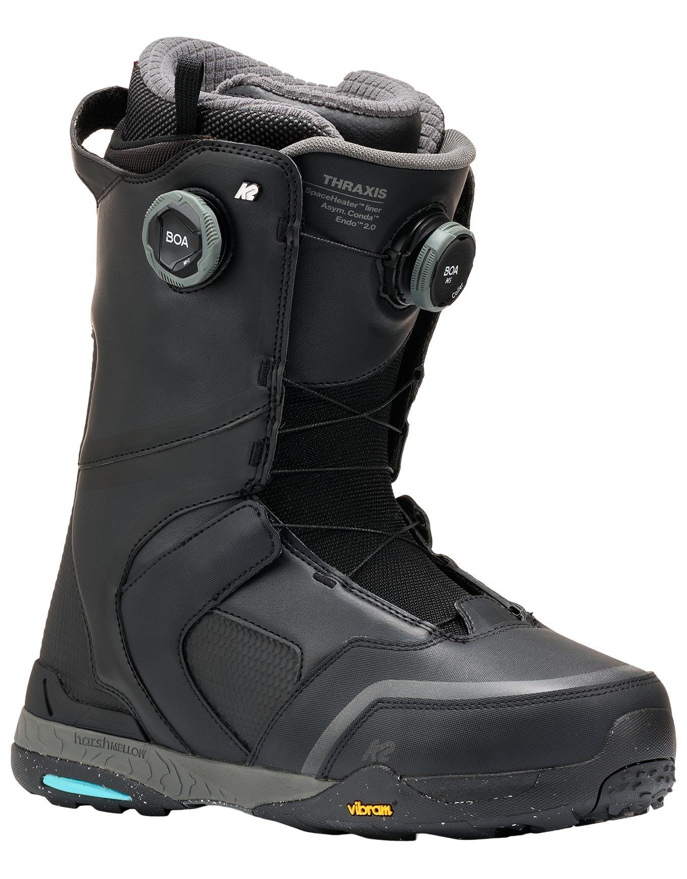 Thraxis Black + K2 Snowboard