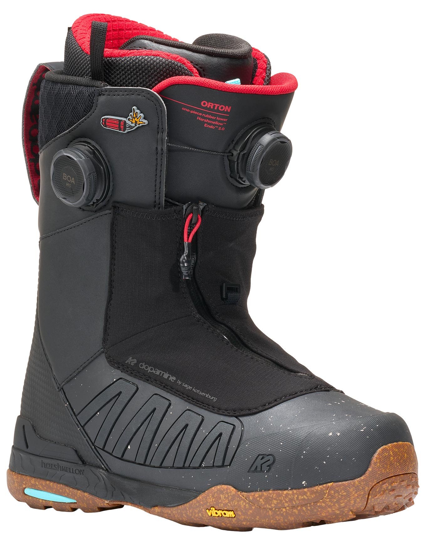 Orton Black + K2 Snowboard