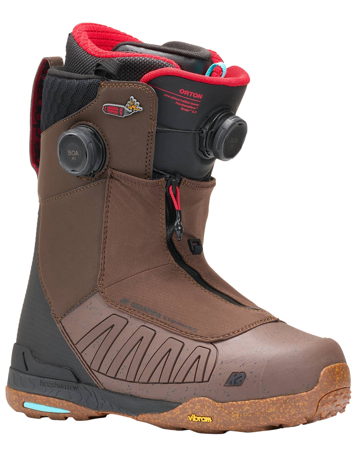Orton Honey Brown + K2 Snowboard
