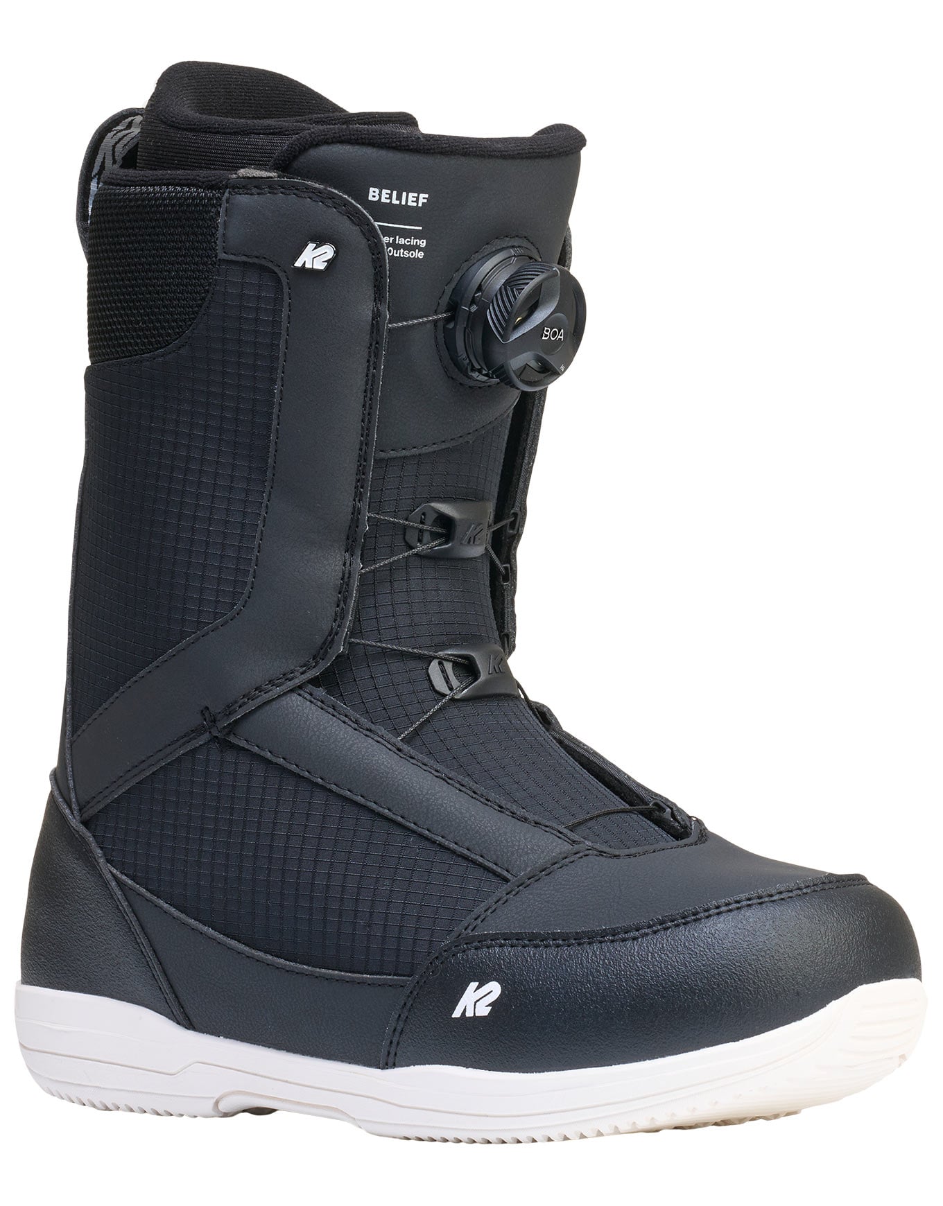 Belief Black + K2 Snowboard