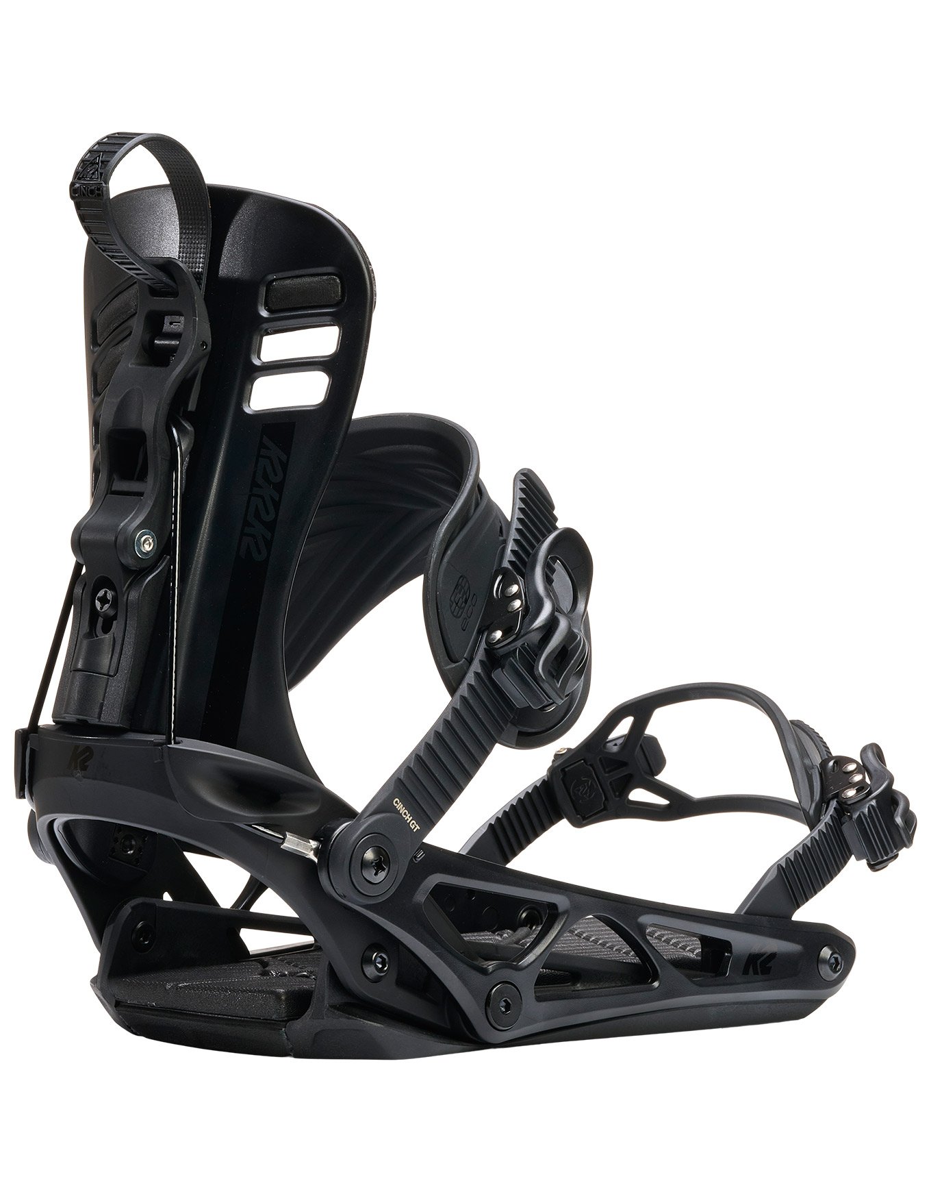 Cinch GT Black + K2 Snowboard