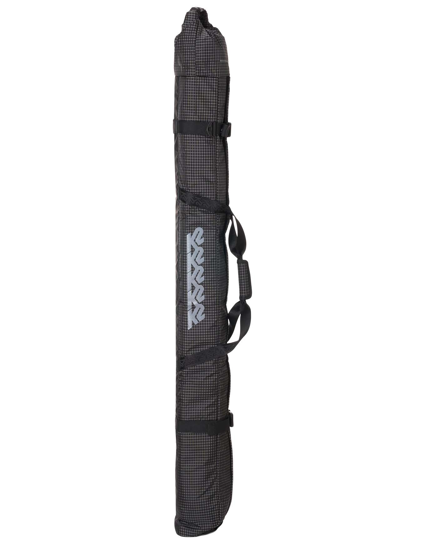 Roll Top Single Ski Bag Black + K2