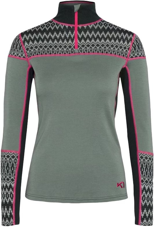Sara Half Zip Murk + Kari Traa