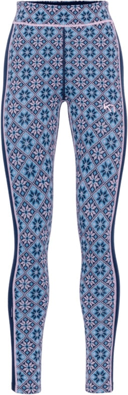 Rose High Waist Baselayer Pants Dark Navy Blue + Kari Traa