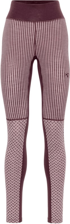 Smekker High Waist Baselayer Pants Cocoa Powder + Kari Traa
