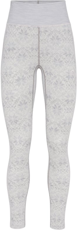 Anna High Waist Baselayer Pants Light Grey Melange + Kari Traa