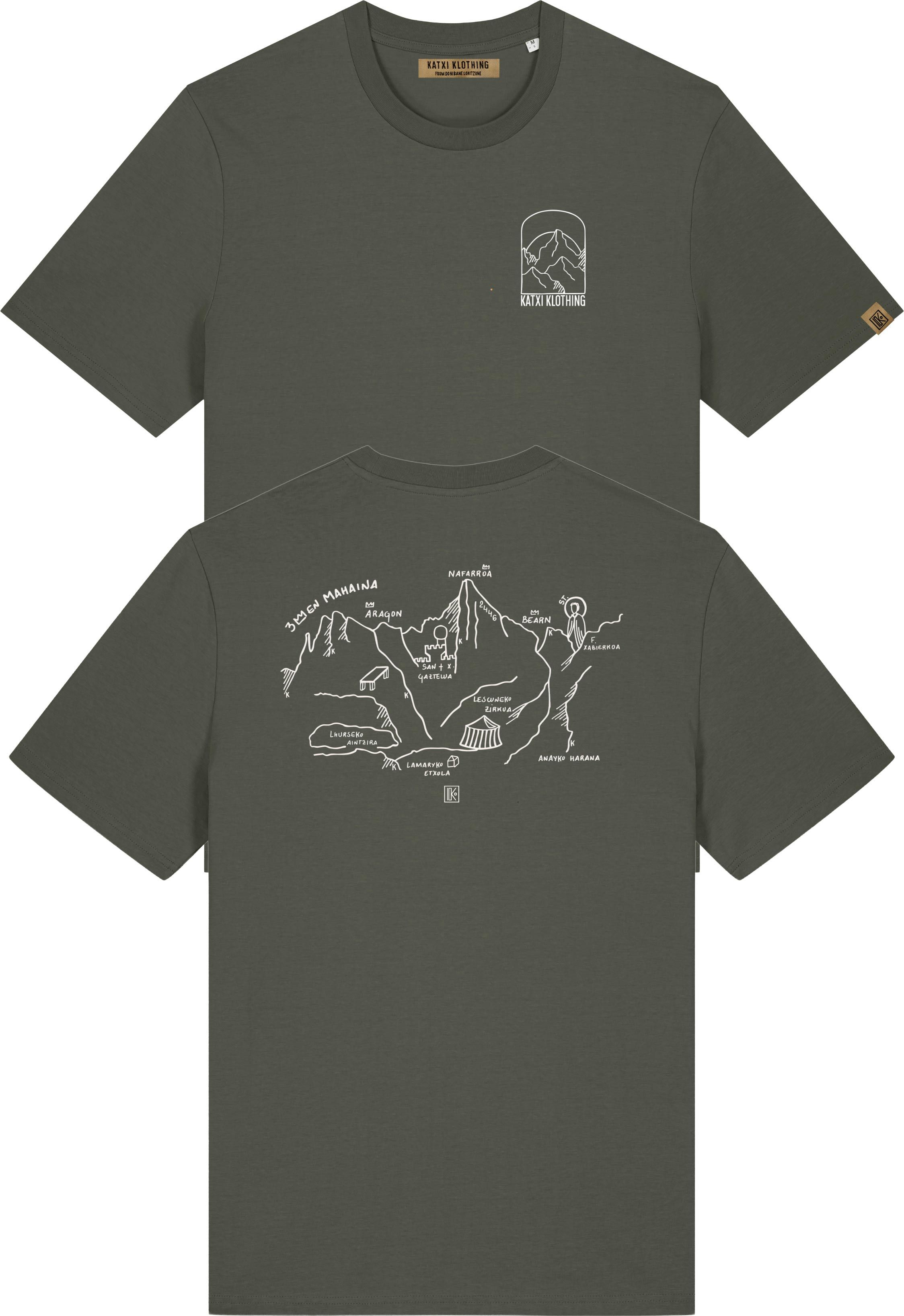 Erregeak Tee Kaki + Katxi