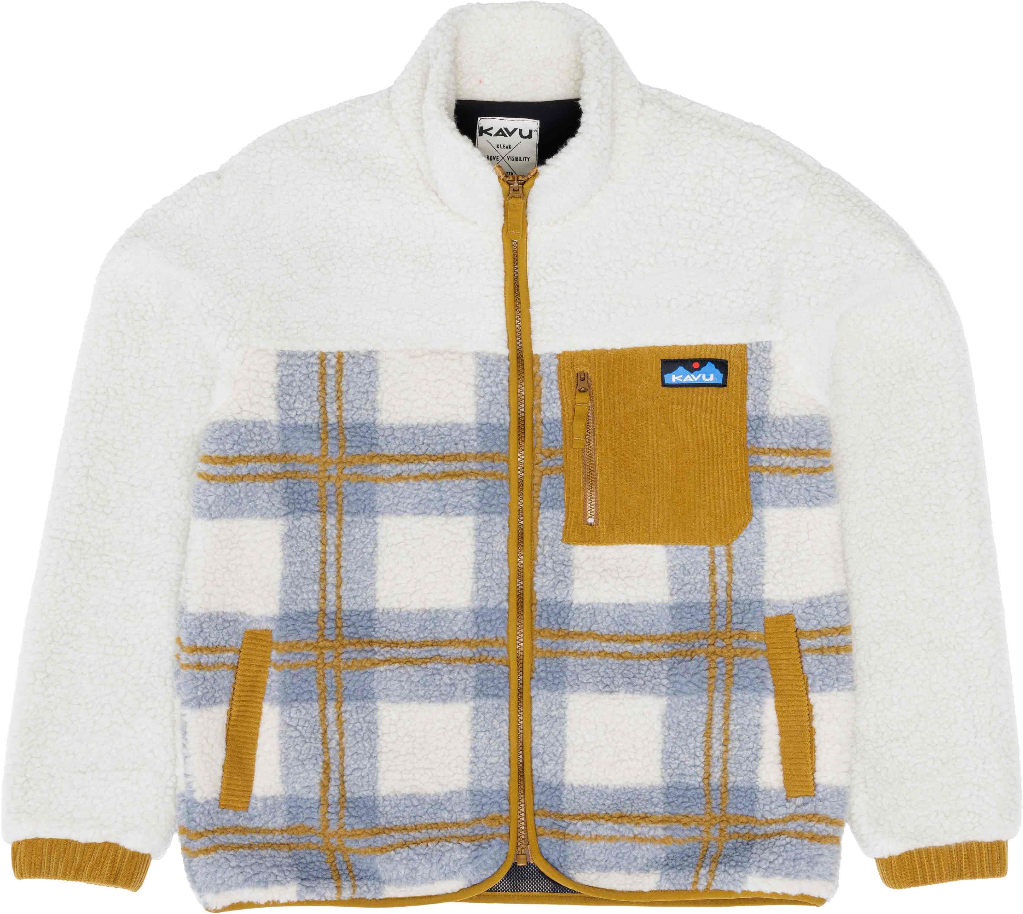 Willow Creek Sherpa Fleece Jacket W Horizon Plaid + Kavu