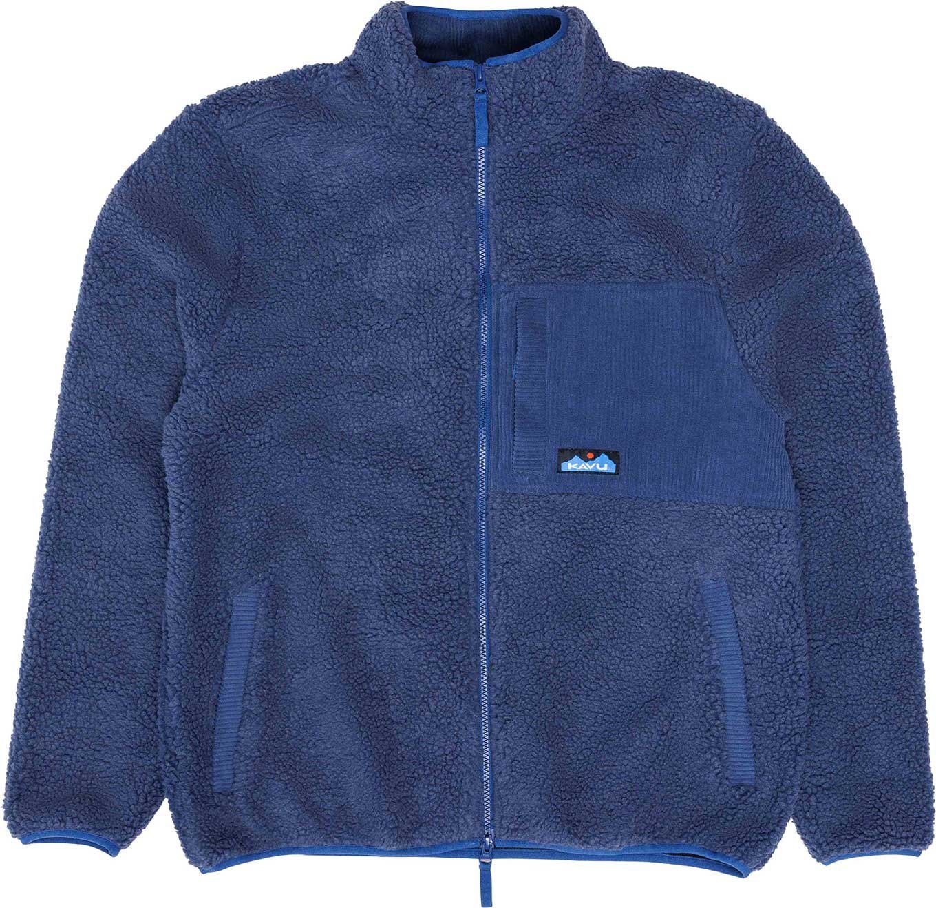 Wayside Sherpa Fleece Jacket Dark Navy + Kavu
