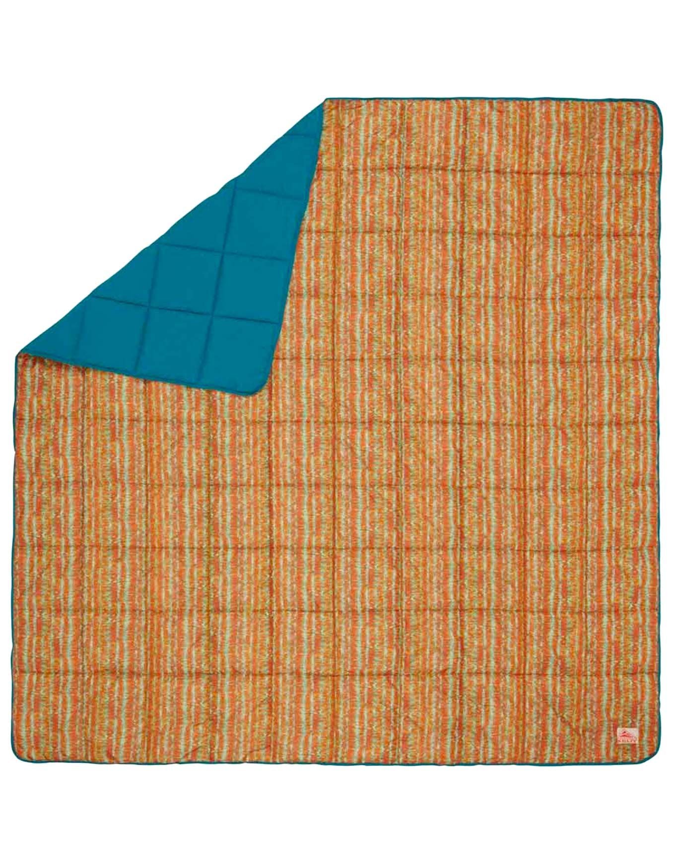 Biggie Blanket Stormy Blue/Melted Stripes + Kelty
