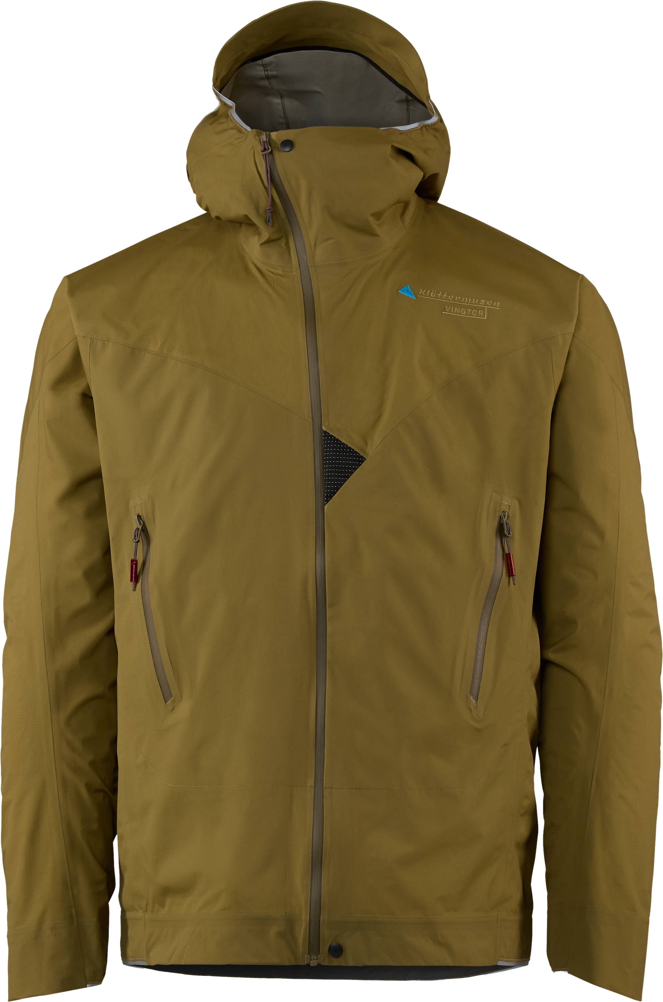Vingtor Hood Jacket M's Olive + Klättermusen