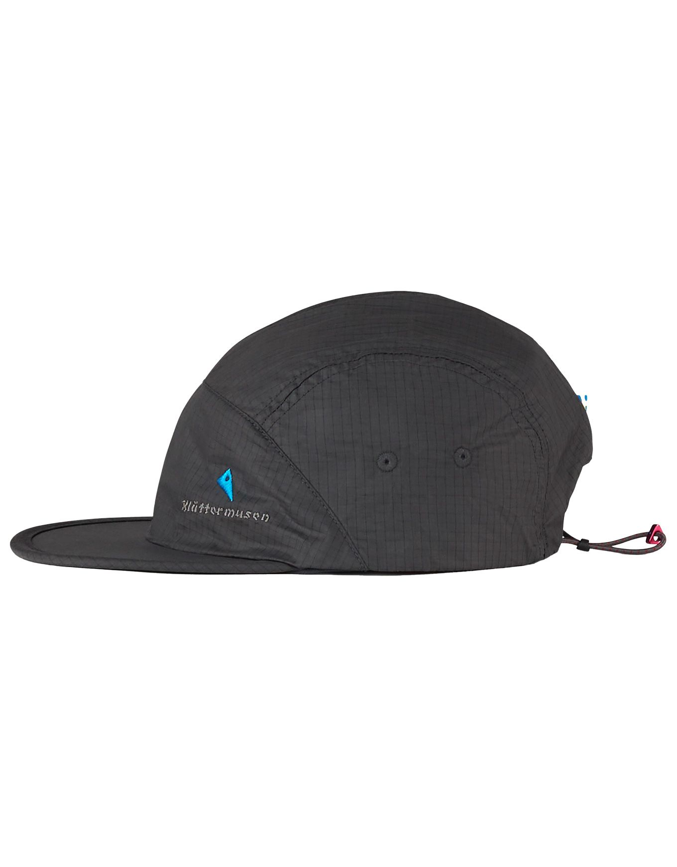 Ansur Five Panel Cap U's Raven - Black + Klättermusen
