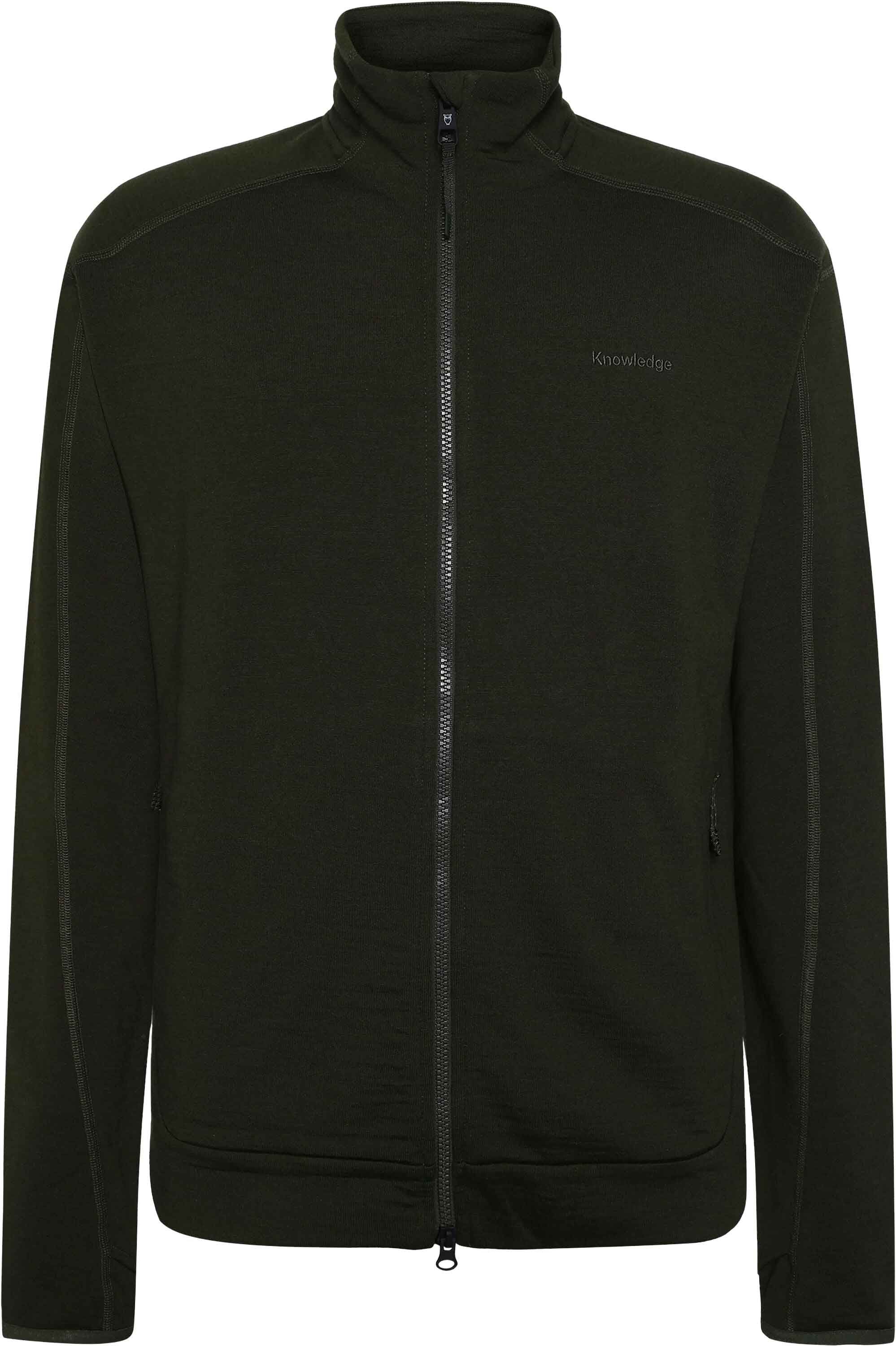 Cleaver Wool 320 Fleece Sweat Forrest Night + Knowledge Cotton Apparel