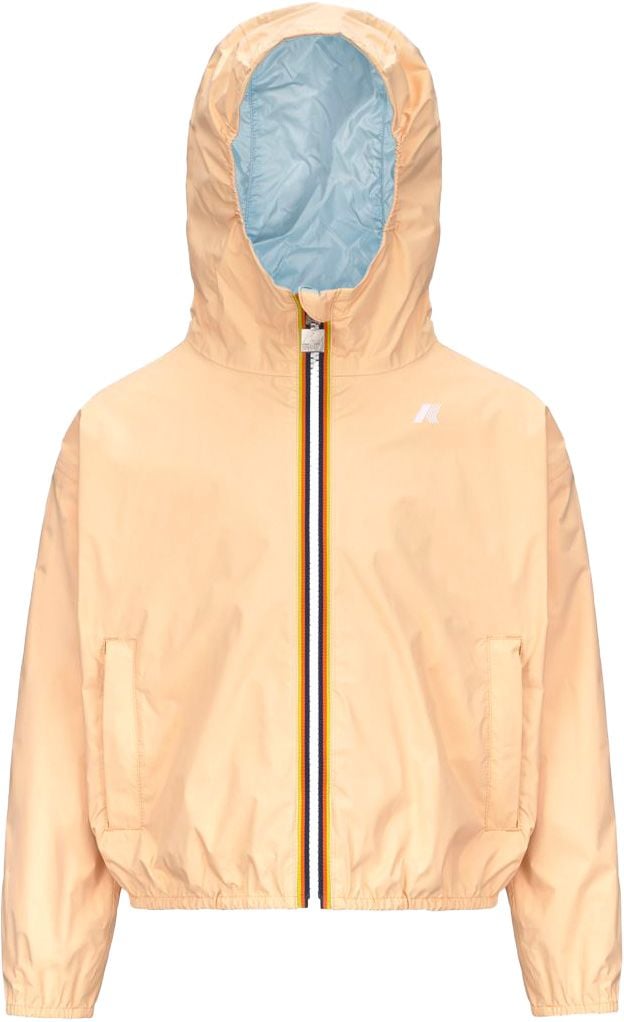 P. Laurette Plus.2 Double Beige Sheepskin Blue Baby + K-Way