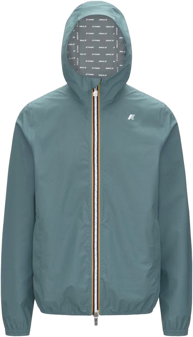 Jack Eco Stretch Dot V Green Iron + K-Way