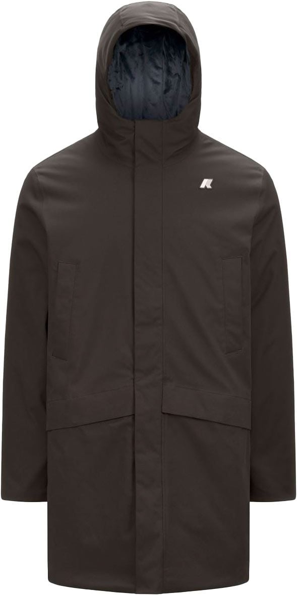 Jarno Twill Marmotta Black Olive-Blue Airforce + K-Way