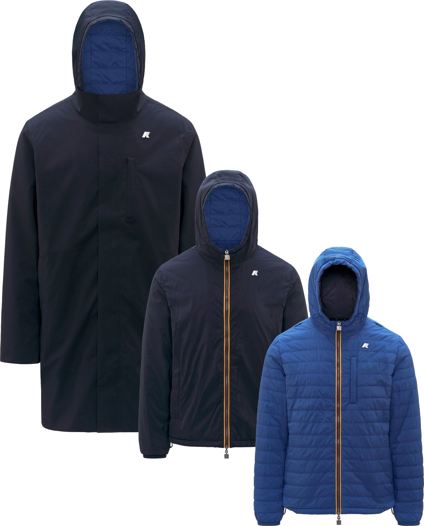 Duke 3In1 Blue Depth Blue Royal + K-Way