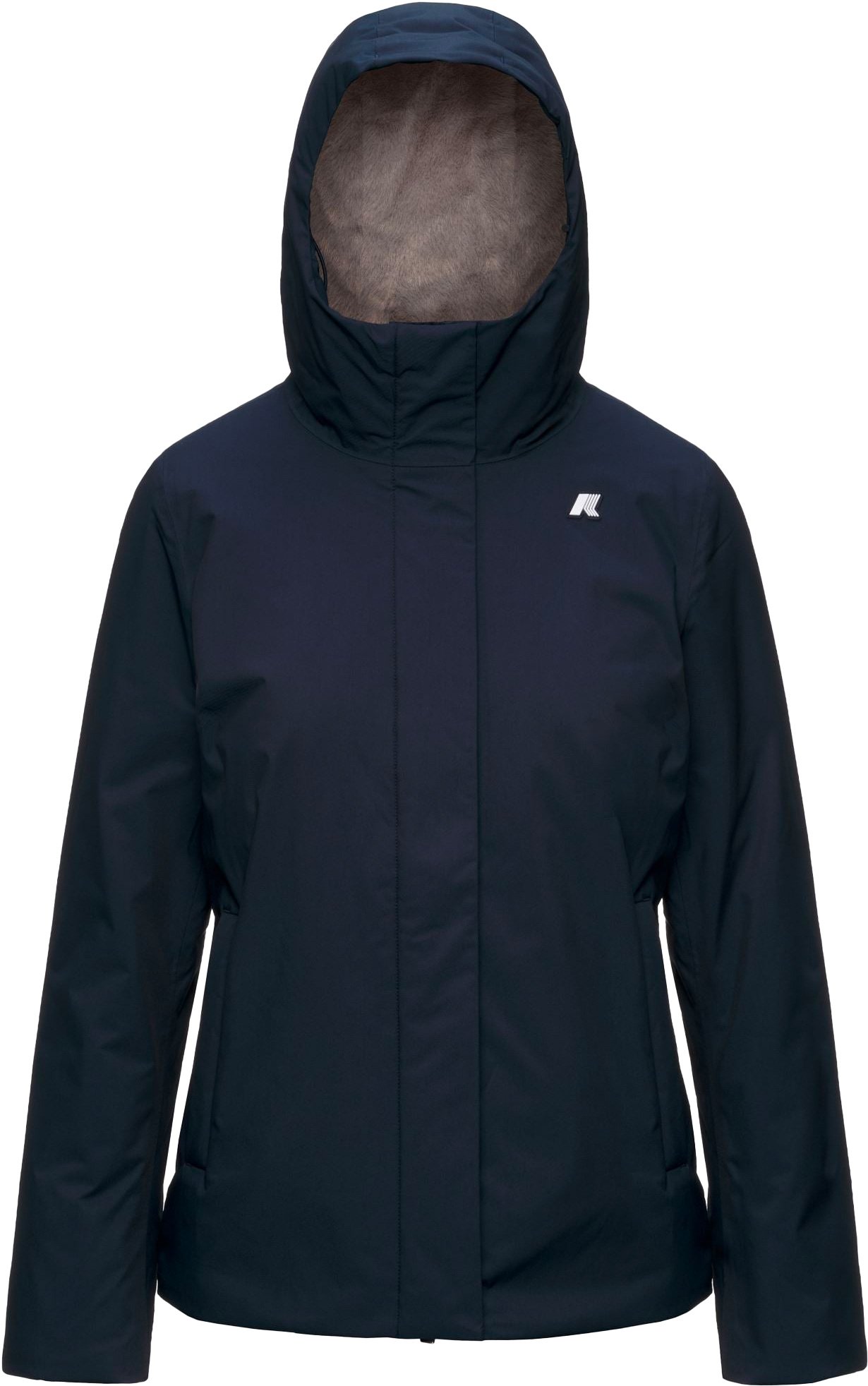 Lil Twill Soft Beaver Blue D-Grey W + K-Way