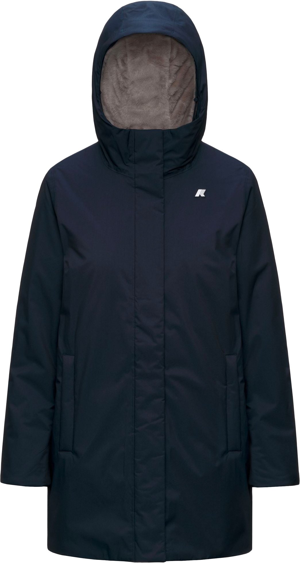 Sophie Twill Soft Beaver Blue D-Grey W + K-Way