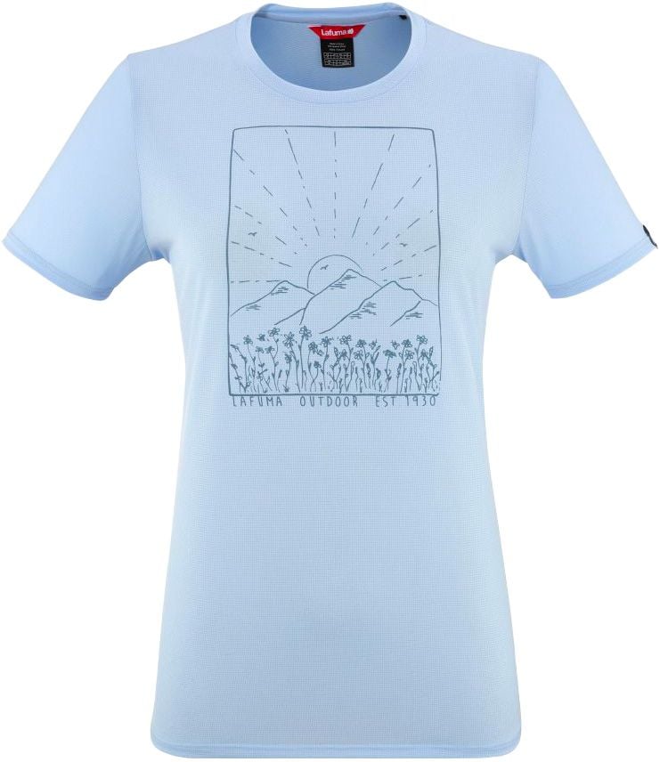 Corporate Tee W Fresh Blue + Lafuma