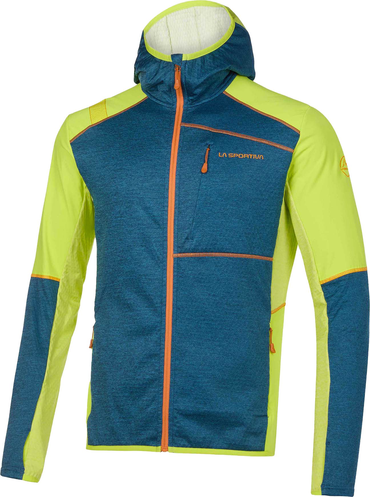 Existence Hoody Storm Blue/Lime Punch + La Sportiva