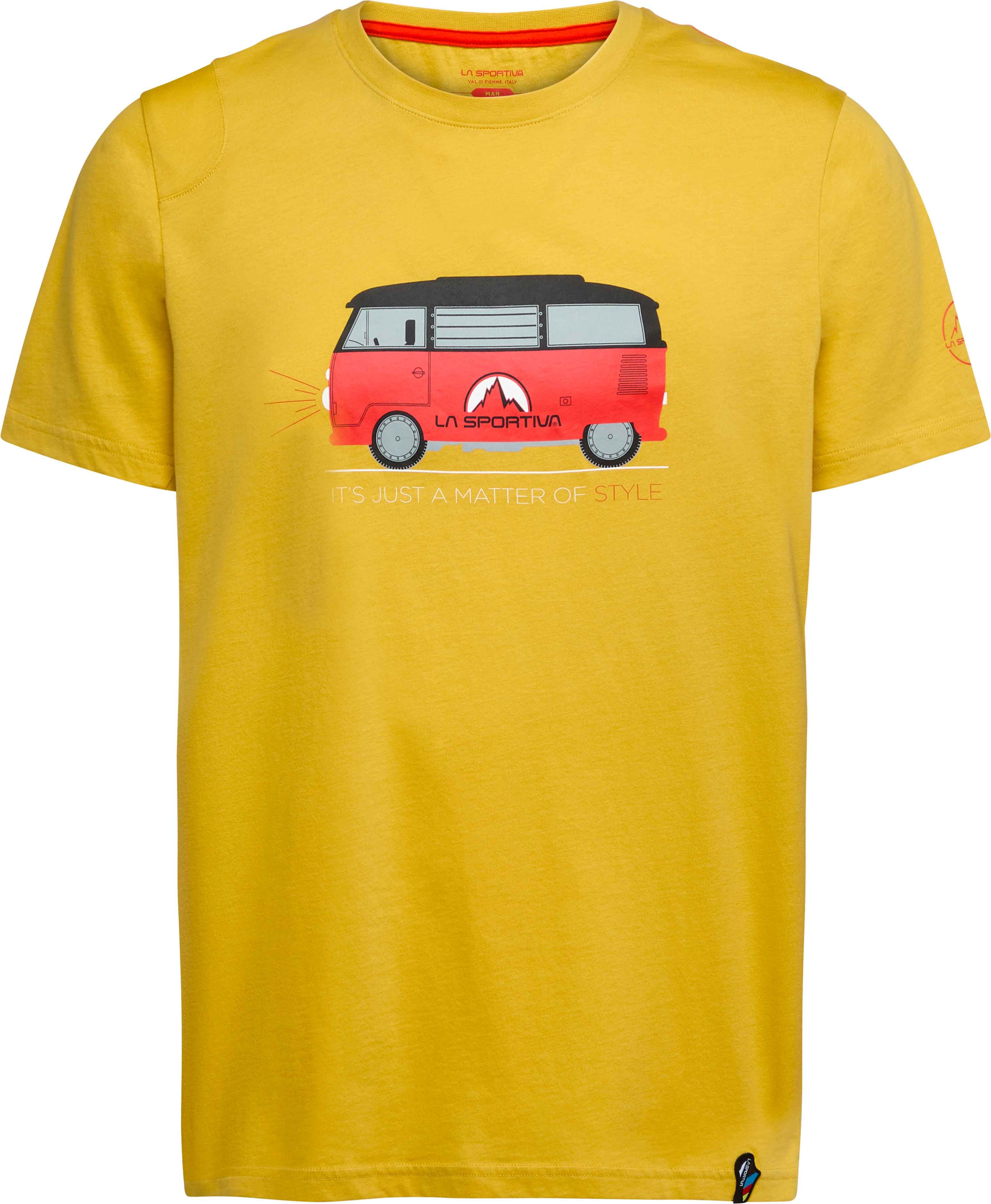 Van T-Shirt M Bamboo + La Sportiva