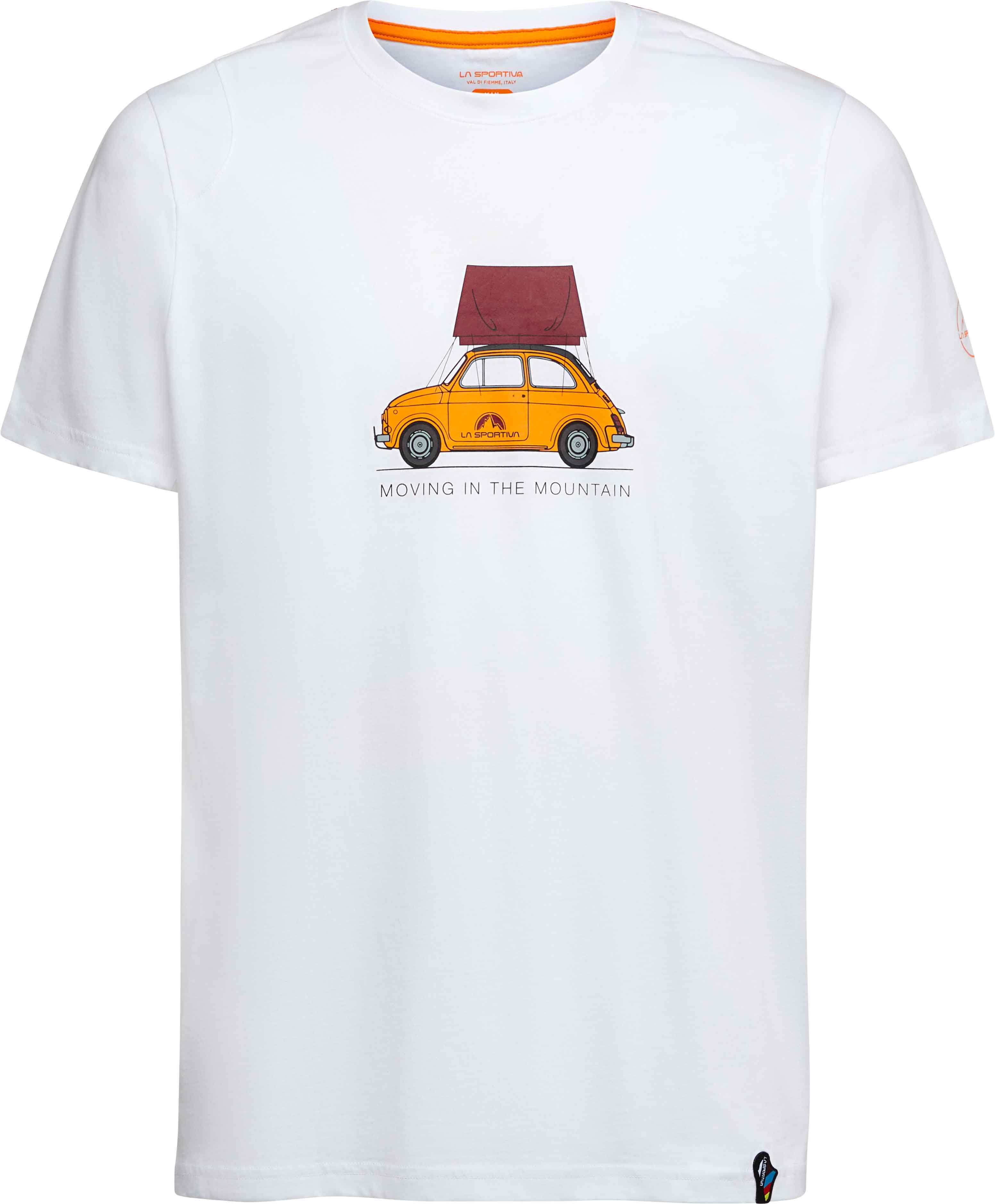 Cinquecento T-Shirt M White Sangria + La Sportiva