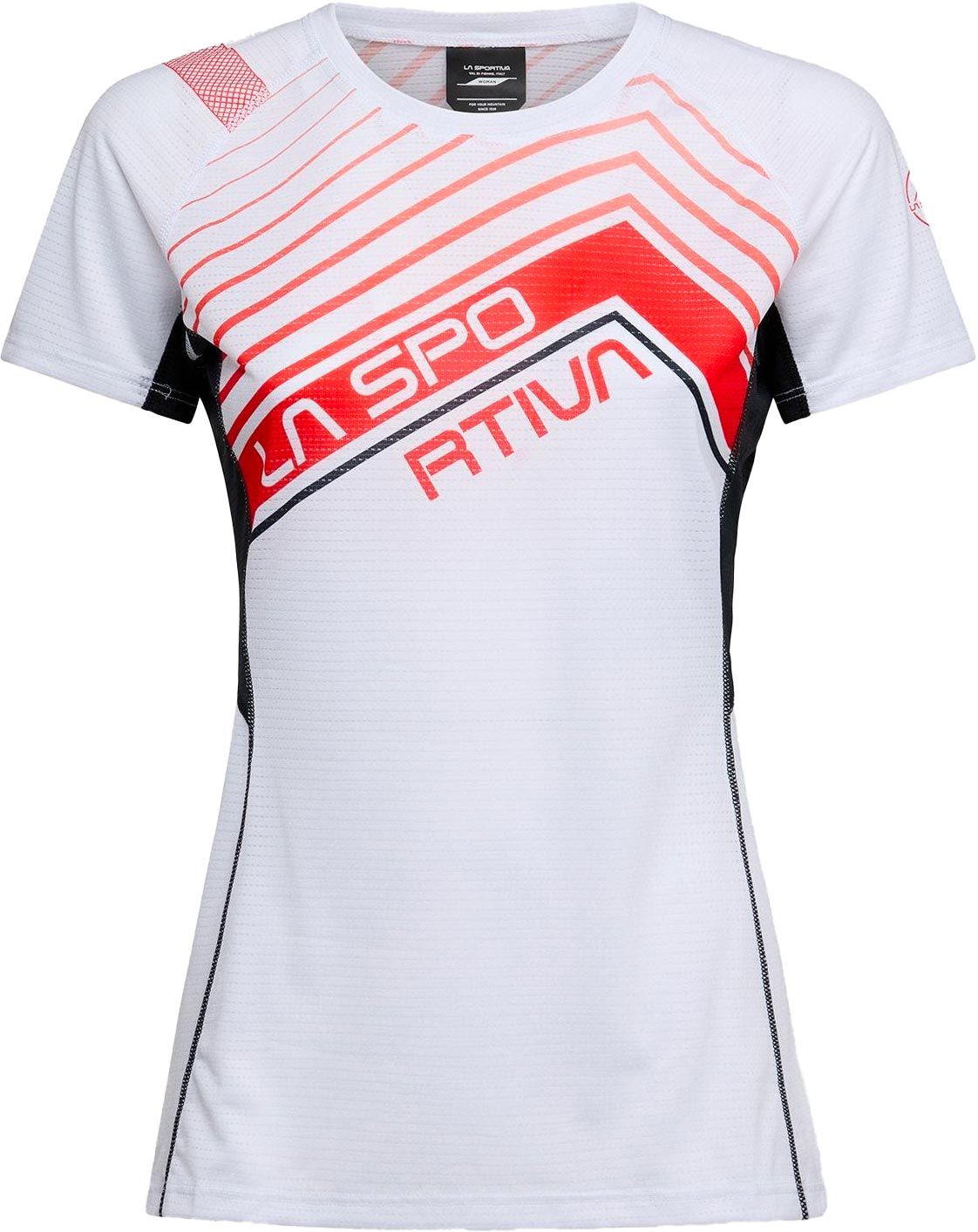 Wave T-Shirt W White Black + La Sportiva