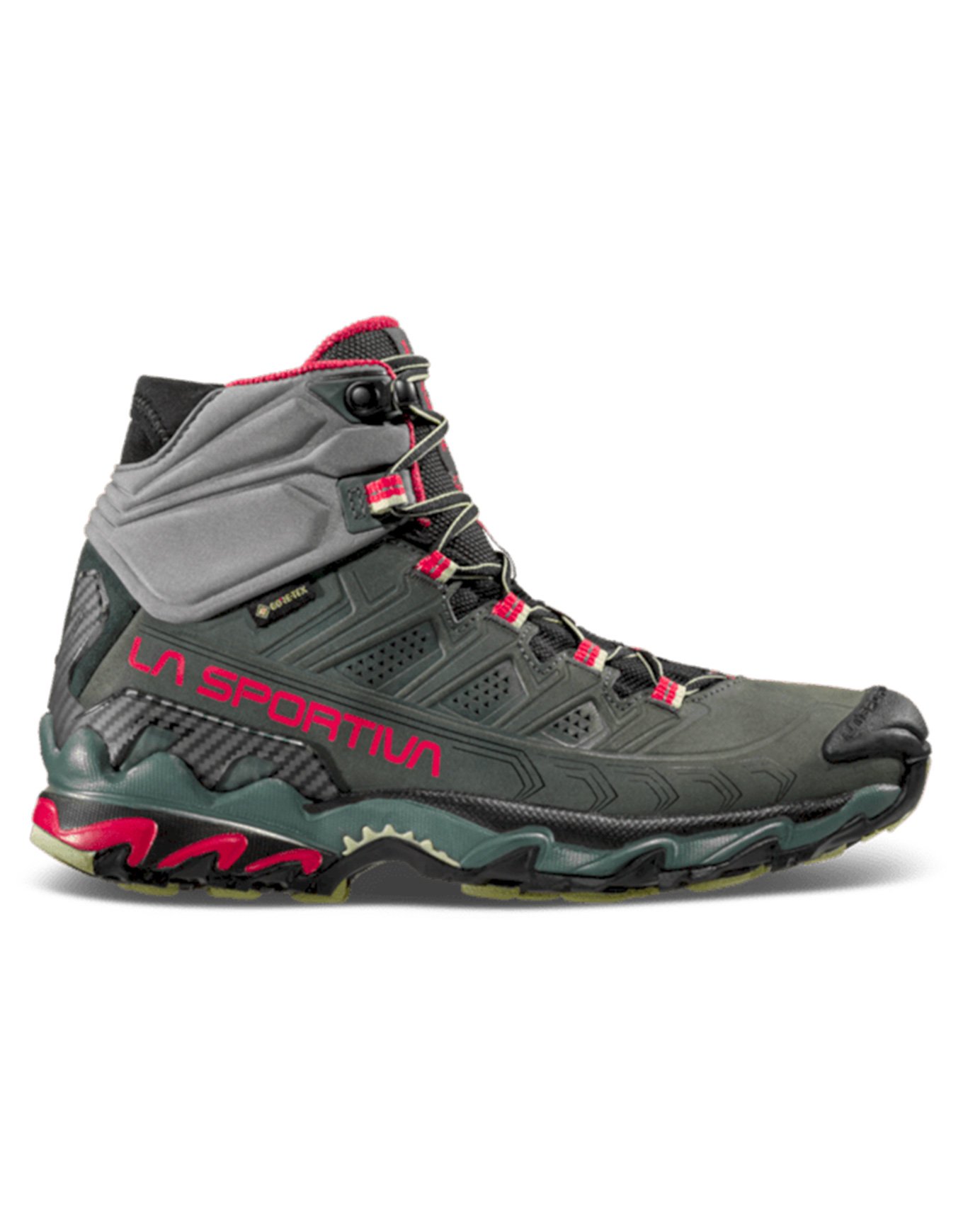 Ultra Raptor II Mid Leather GTX W Charcoal/Cerise + La Sportiva