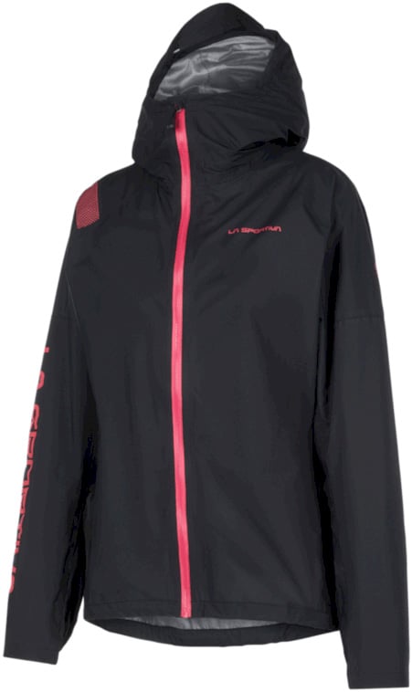 Pocketshell Jacket W Black/Hibiscus + La Sportiva