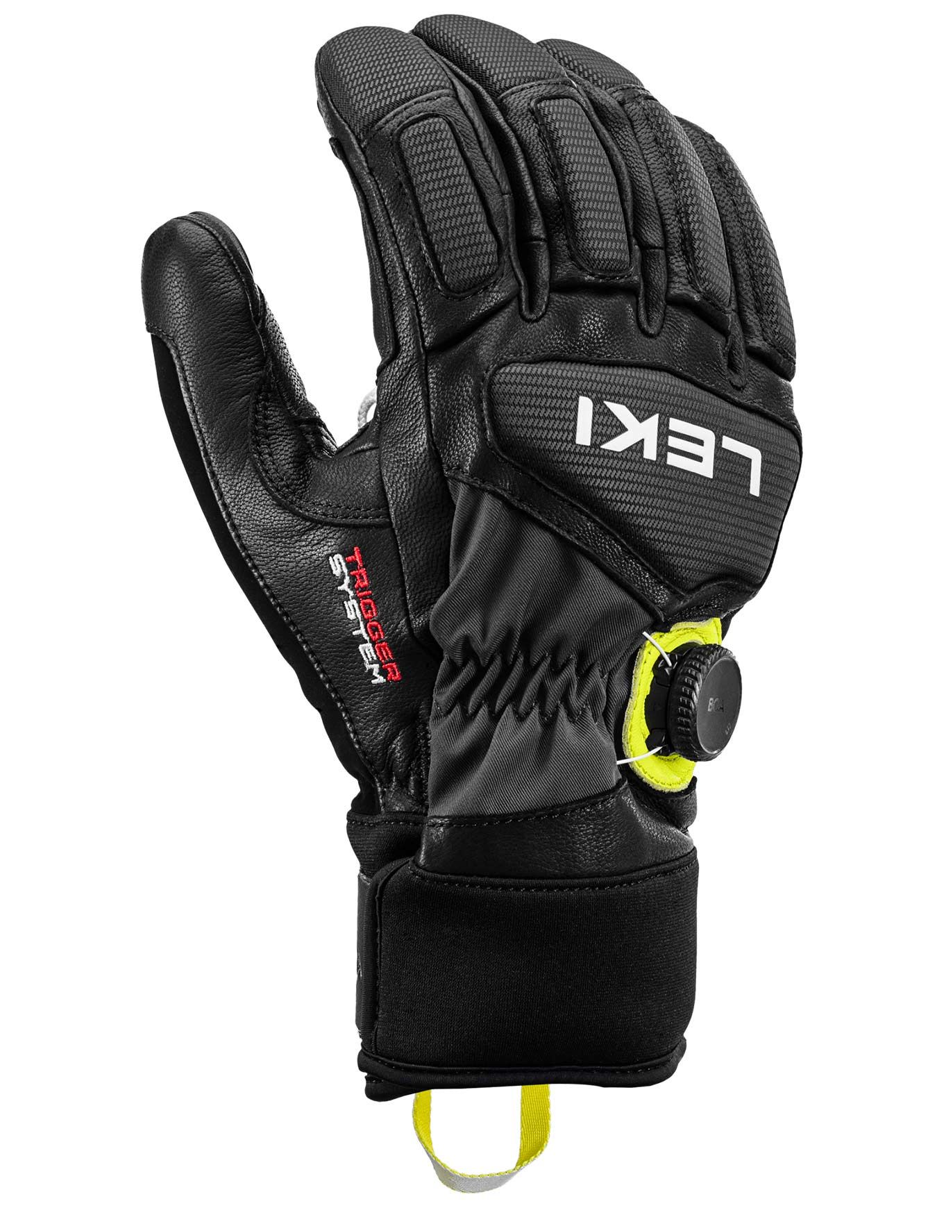 Gants De Ski Leki Hevon Thermo 3D – Noir, Taille 9 – Chauds, Imperméables, Avec Déclencheur