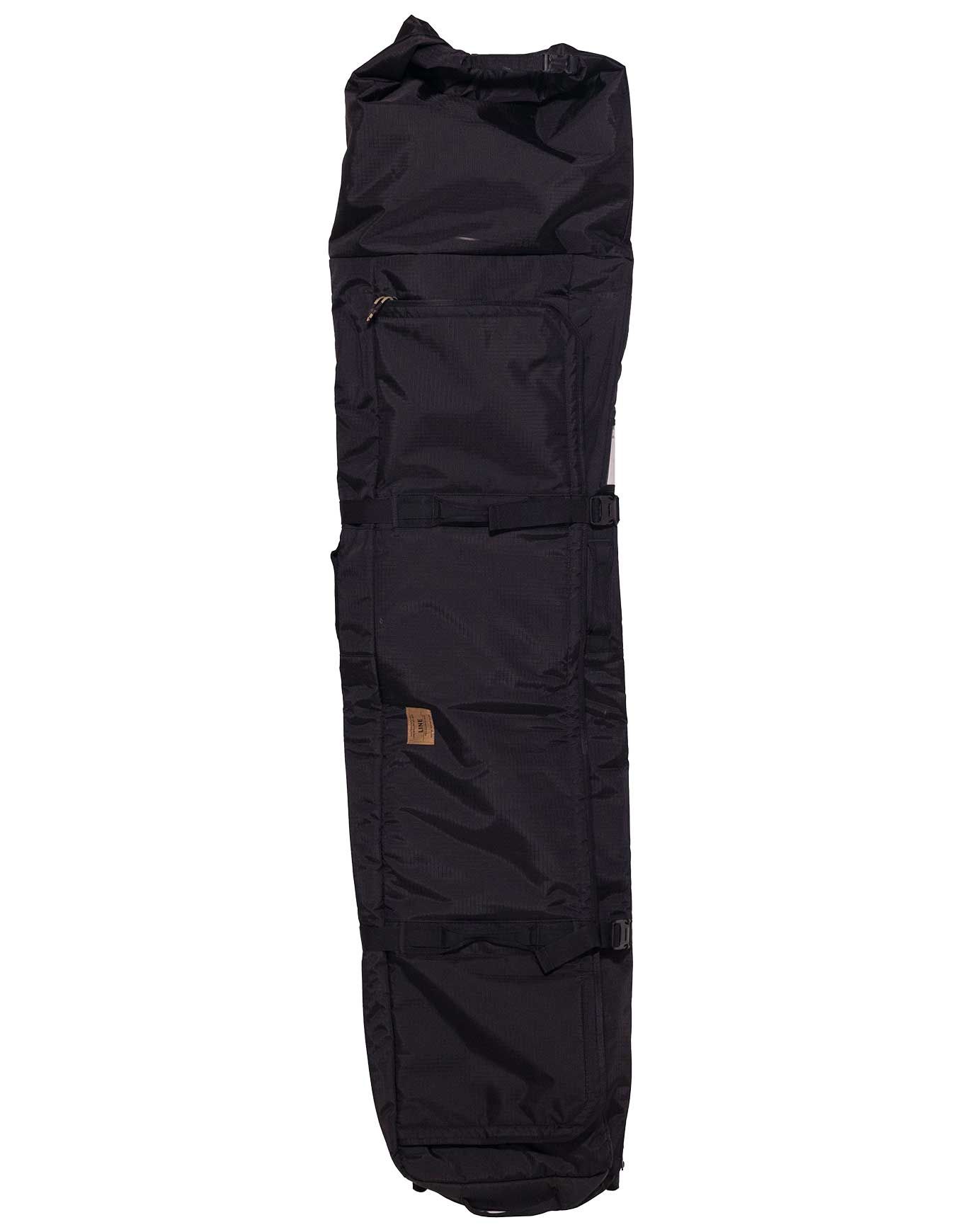 Roll Top Roller Ski Bag Black + Line