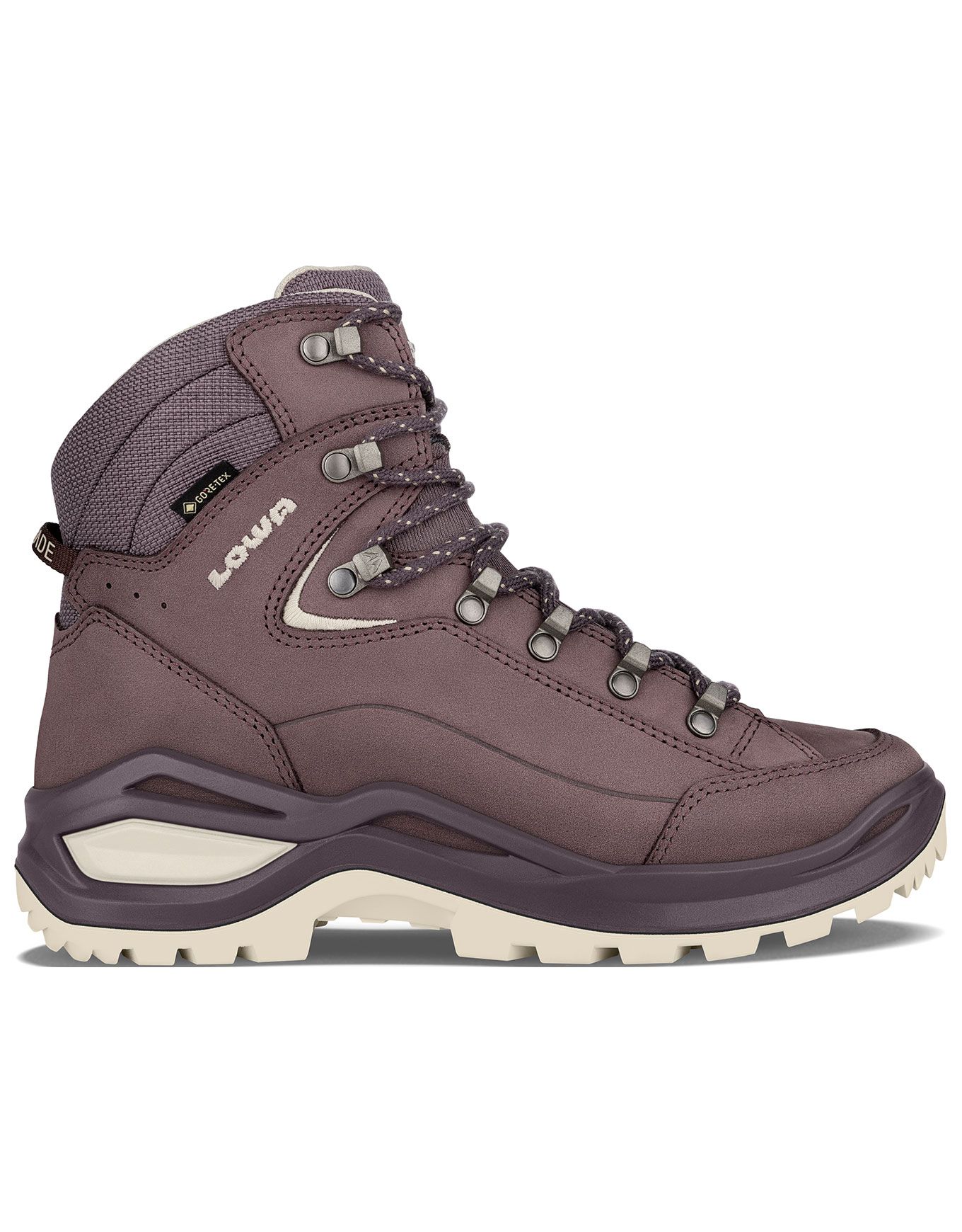 LOWA Renegade Evo Goretex Mid Scarponcini Trekking Donna – Impermeabili E Traspiranti (Nabuk, Taglia 36 1/2)