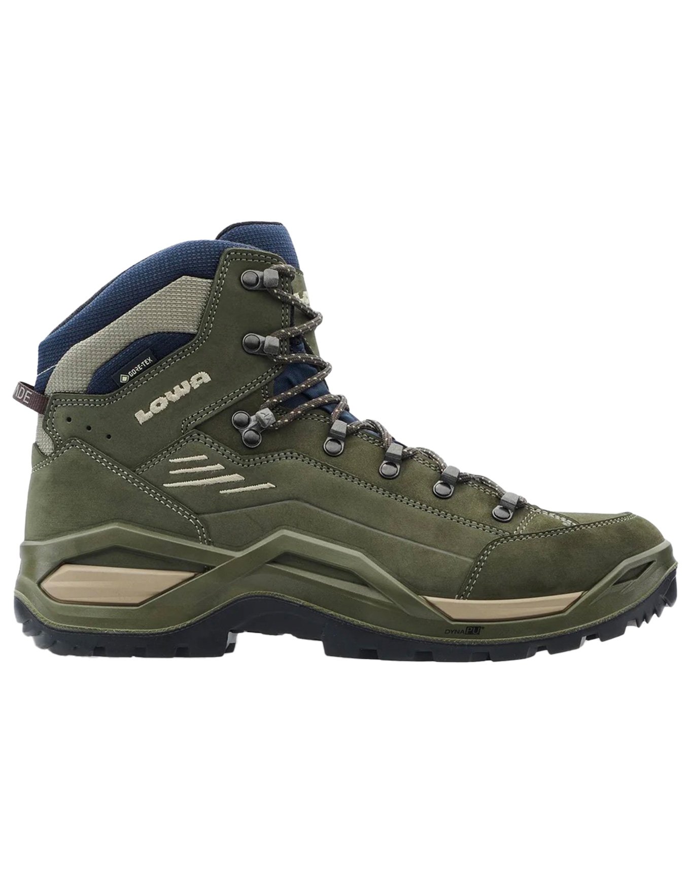 Renegade Evo GTX Mid Olive/Navy + Lowa