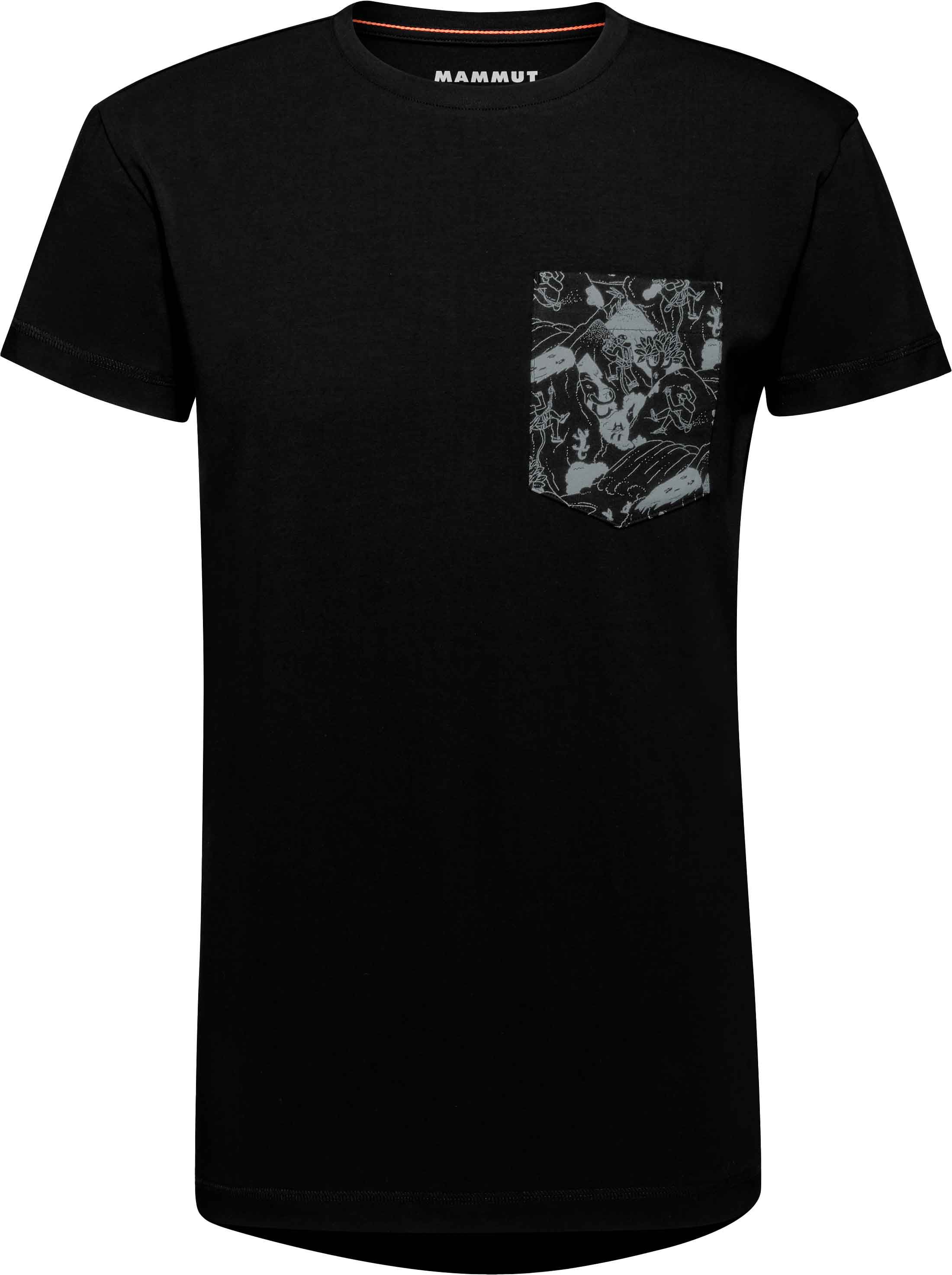 Massone Pocket T-Shirt Men Climber Black + Mammut
