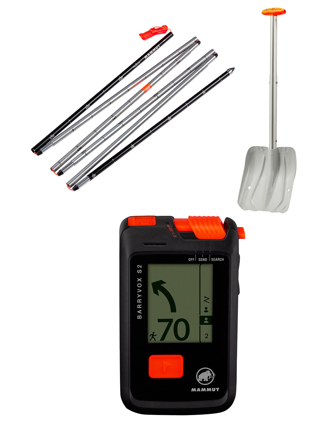 Barryvox S2 Peak 240 Package + Mammut