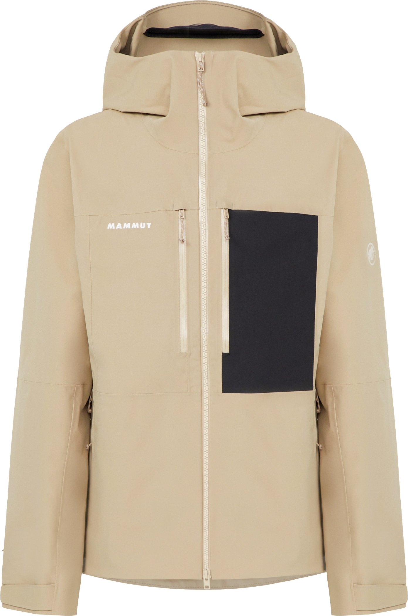 Stoney HS Hooded Jacket Men Sablun Black + Mammut
